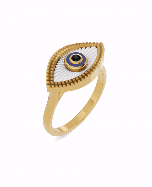 18K Vermeil Plated Sterling Silver