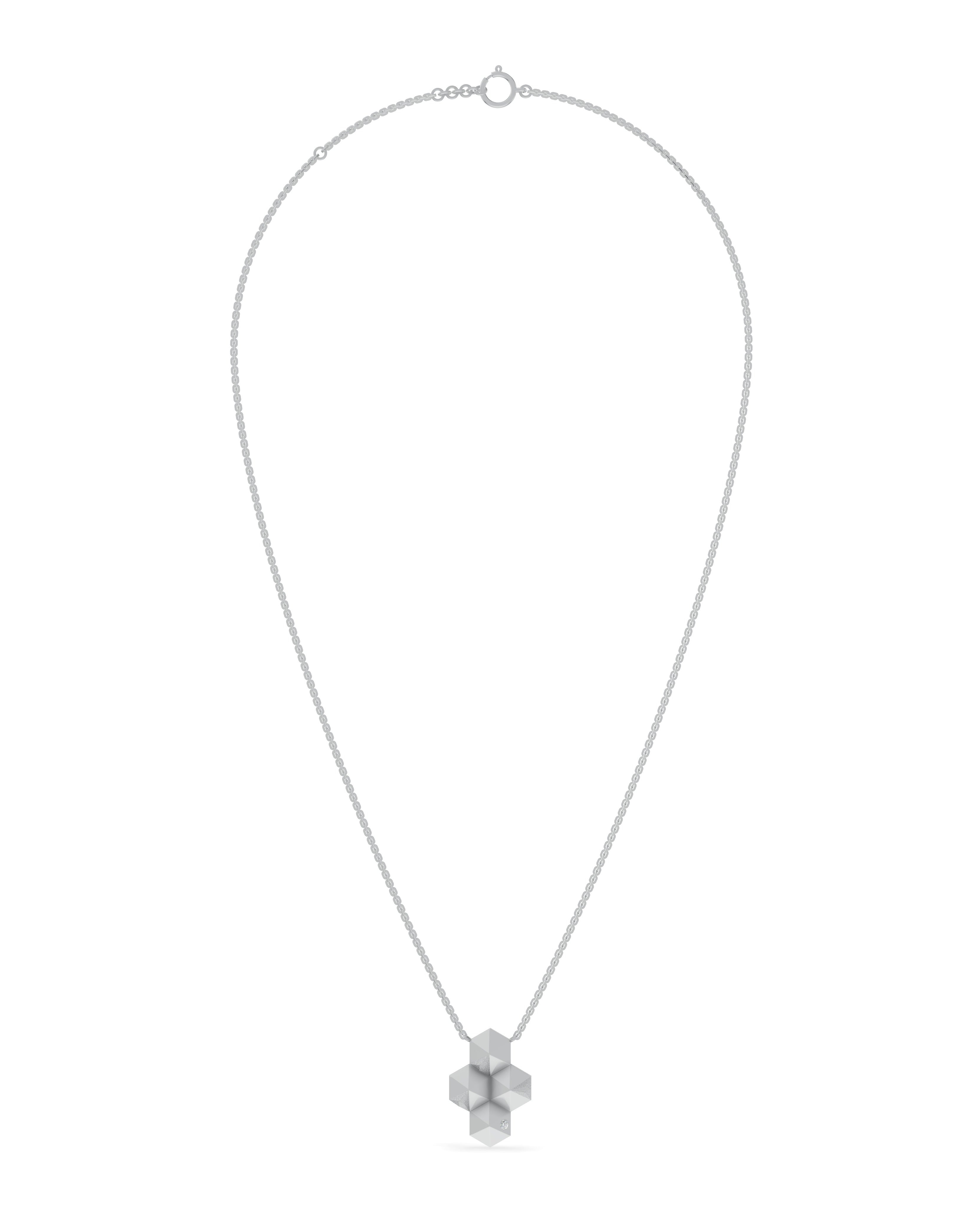 Platinized Sterling Silver