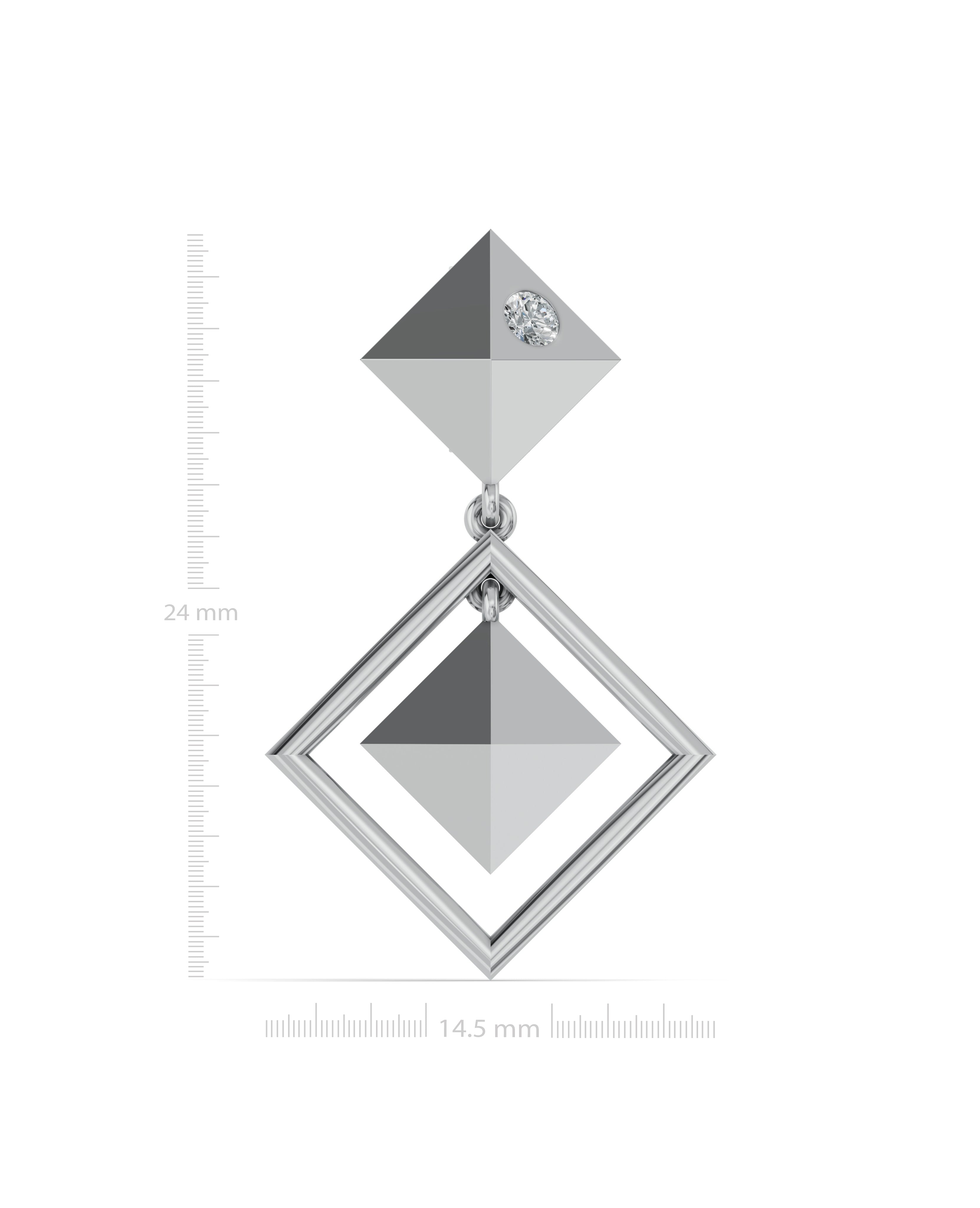 Platinized Sterling Silver