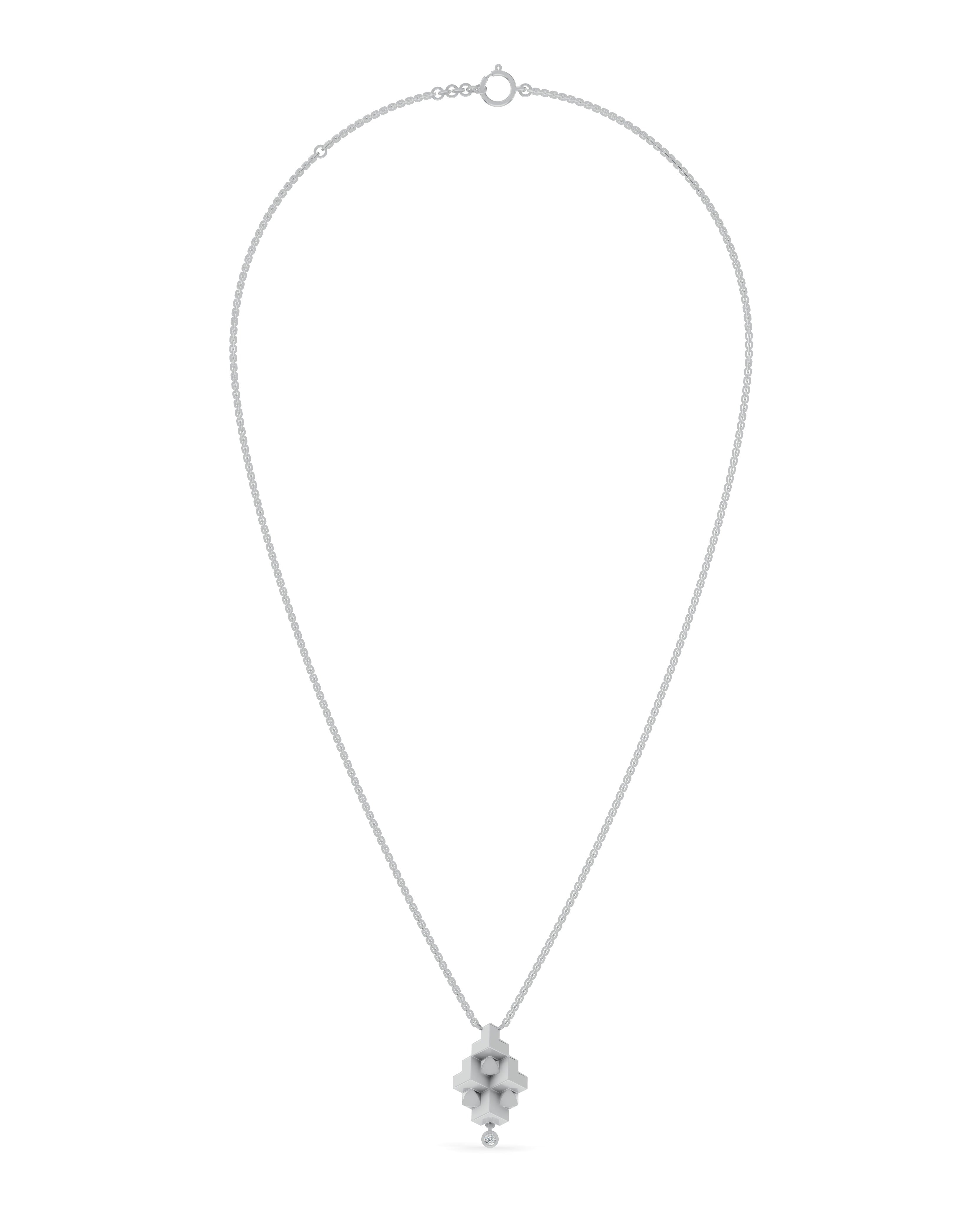 Platinized Sterling Silver