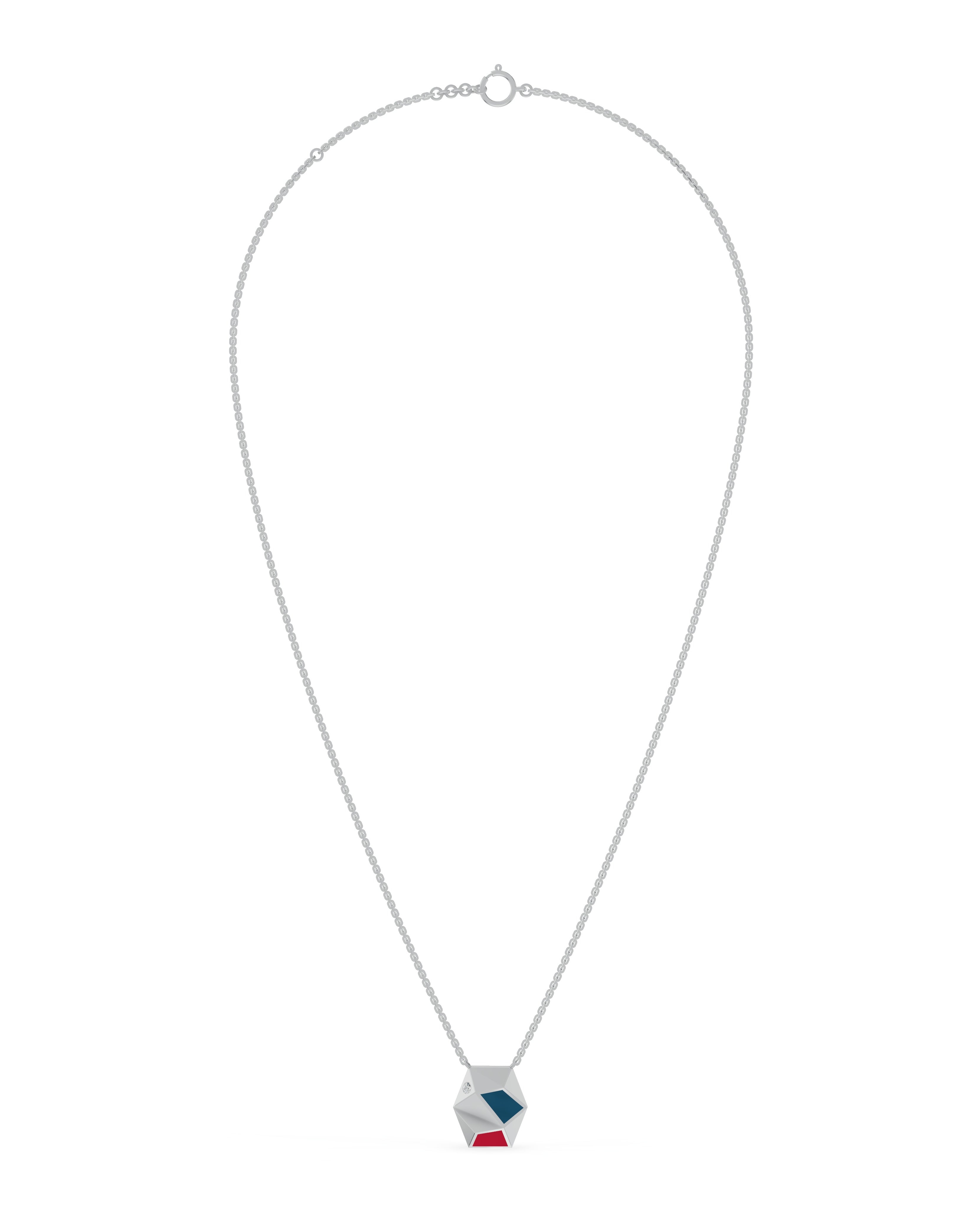 Platinized Sterling Silver