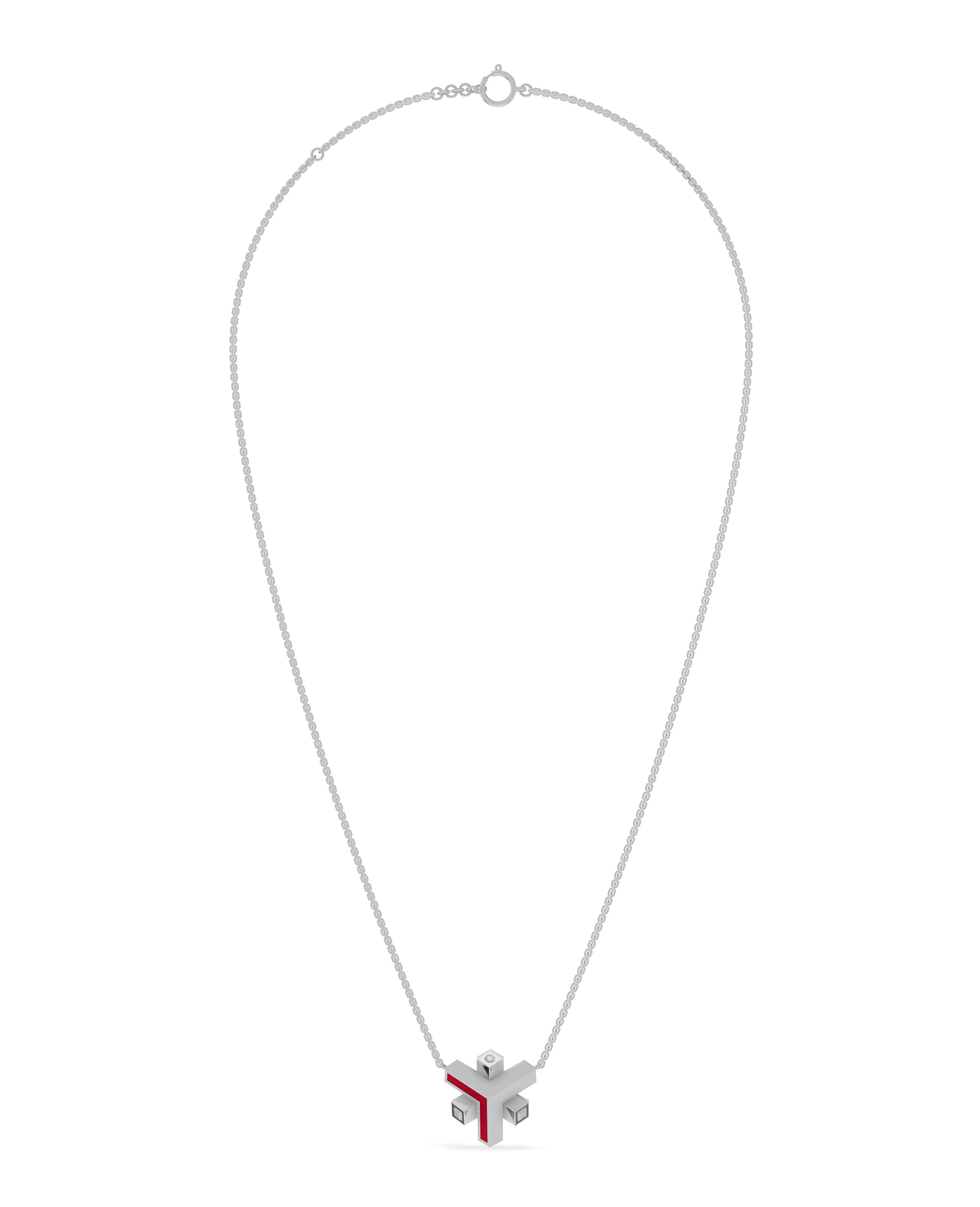 Platinized Sterling Silver