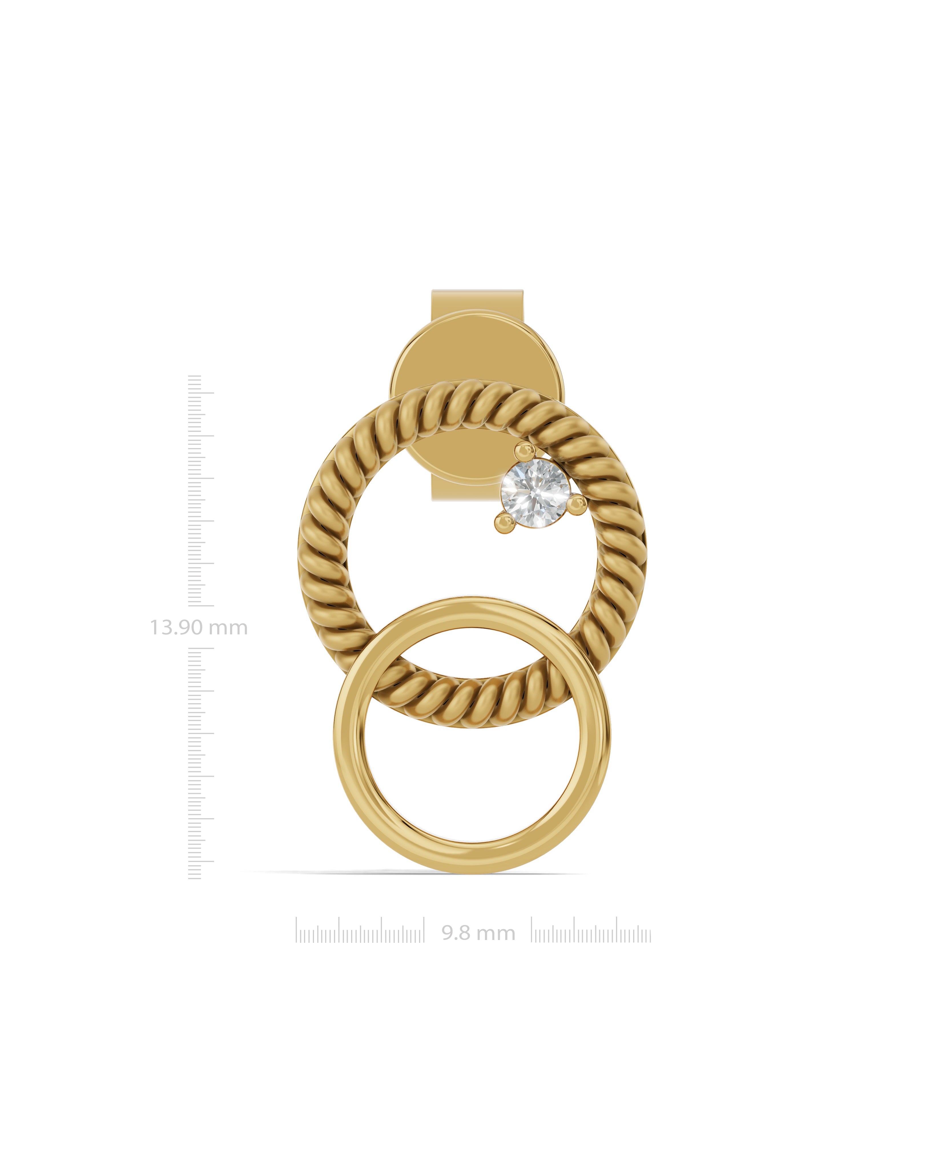 18K Vermeil Plated Sterling Silver