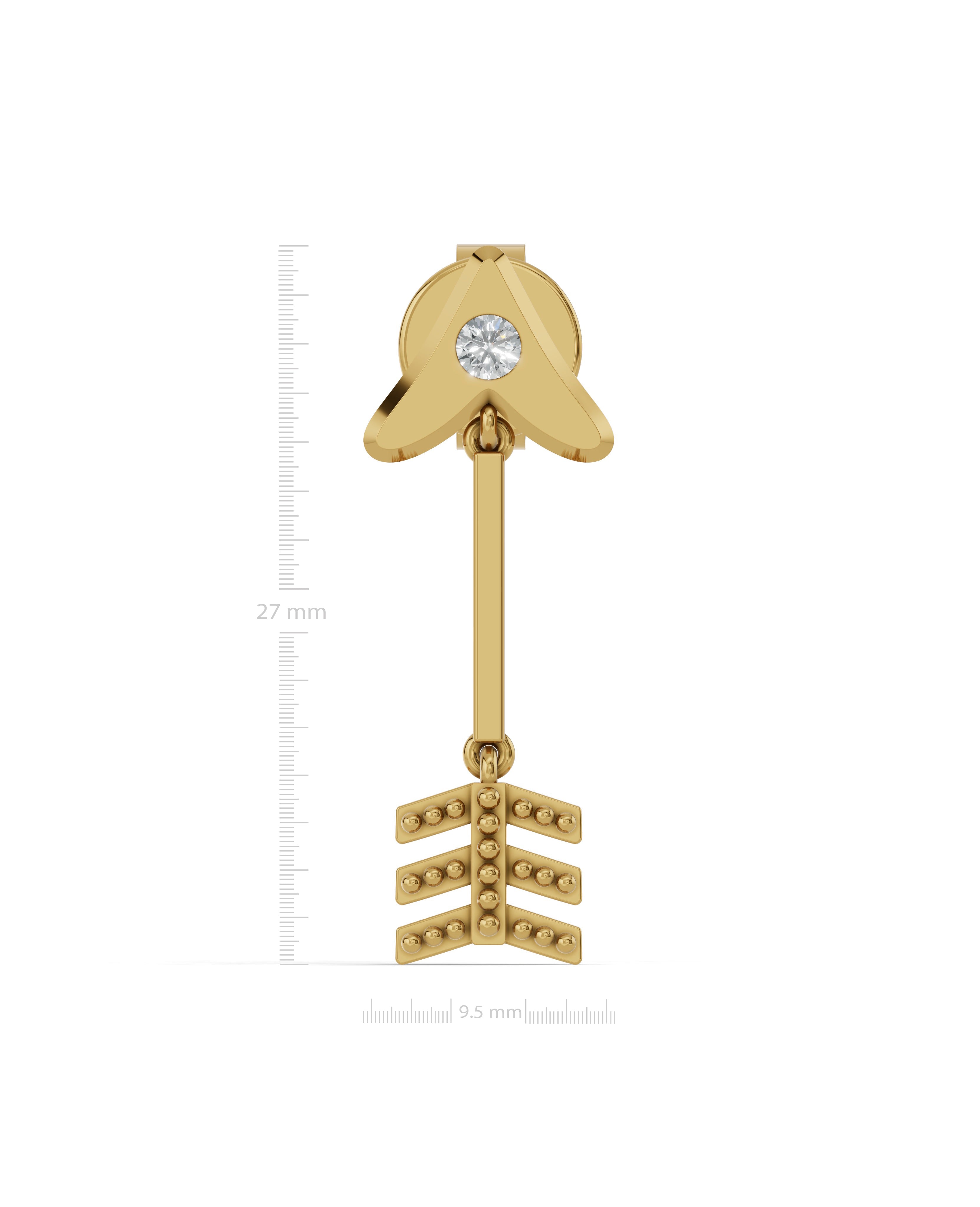 18K Vermeil Plated Sterling Silver