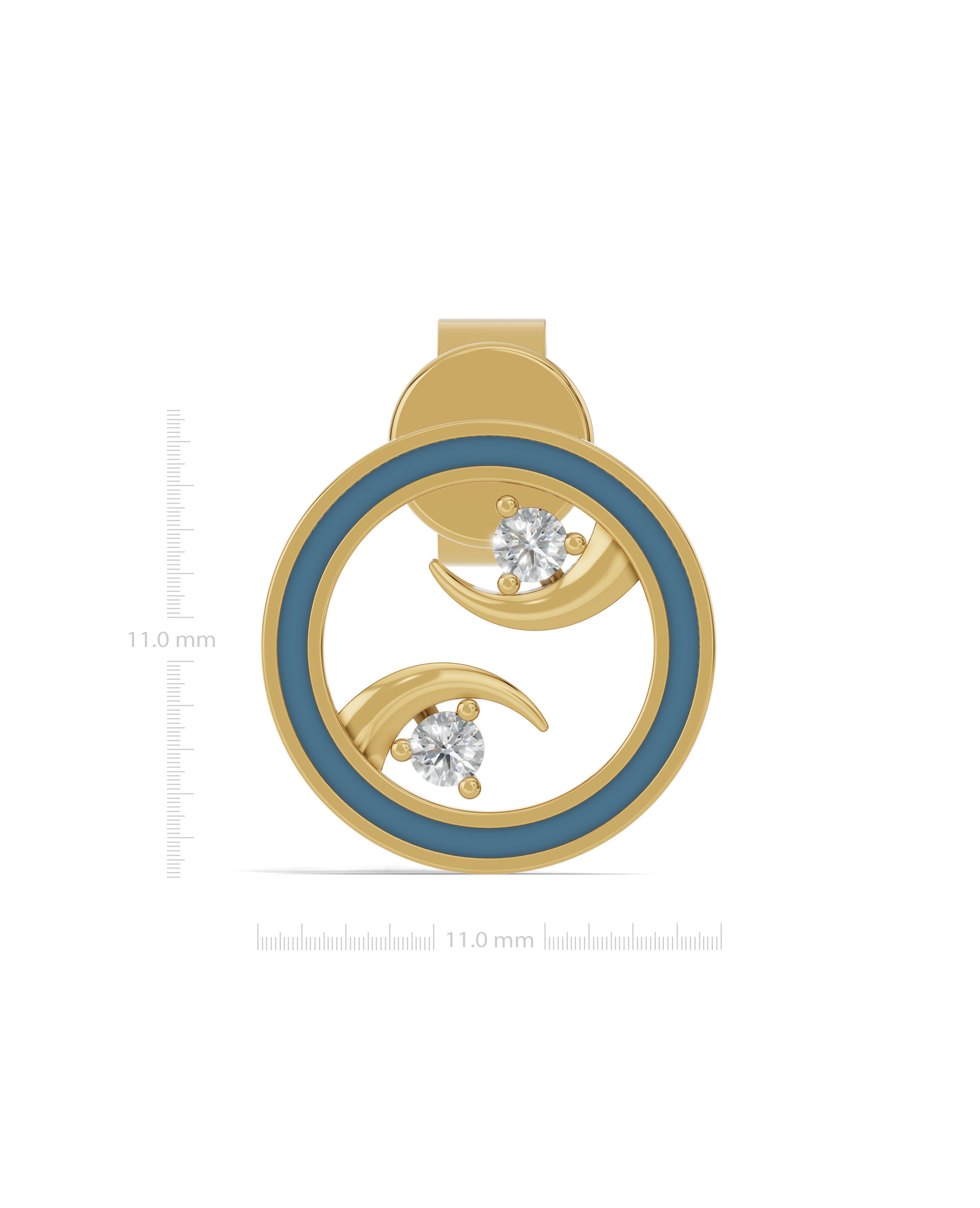 18K Vermeil Plated Sterling Silver