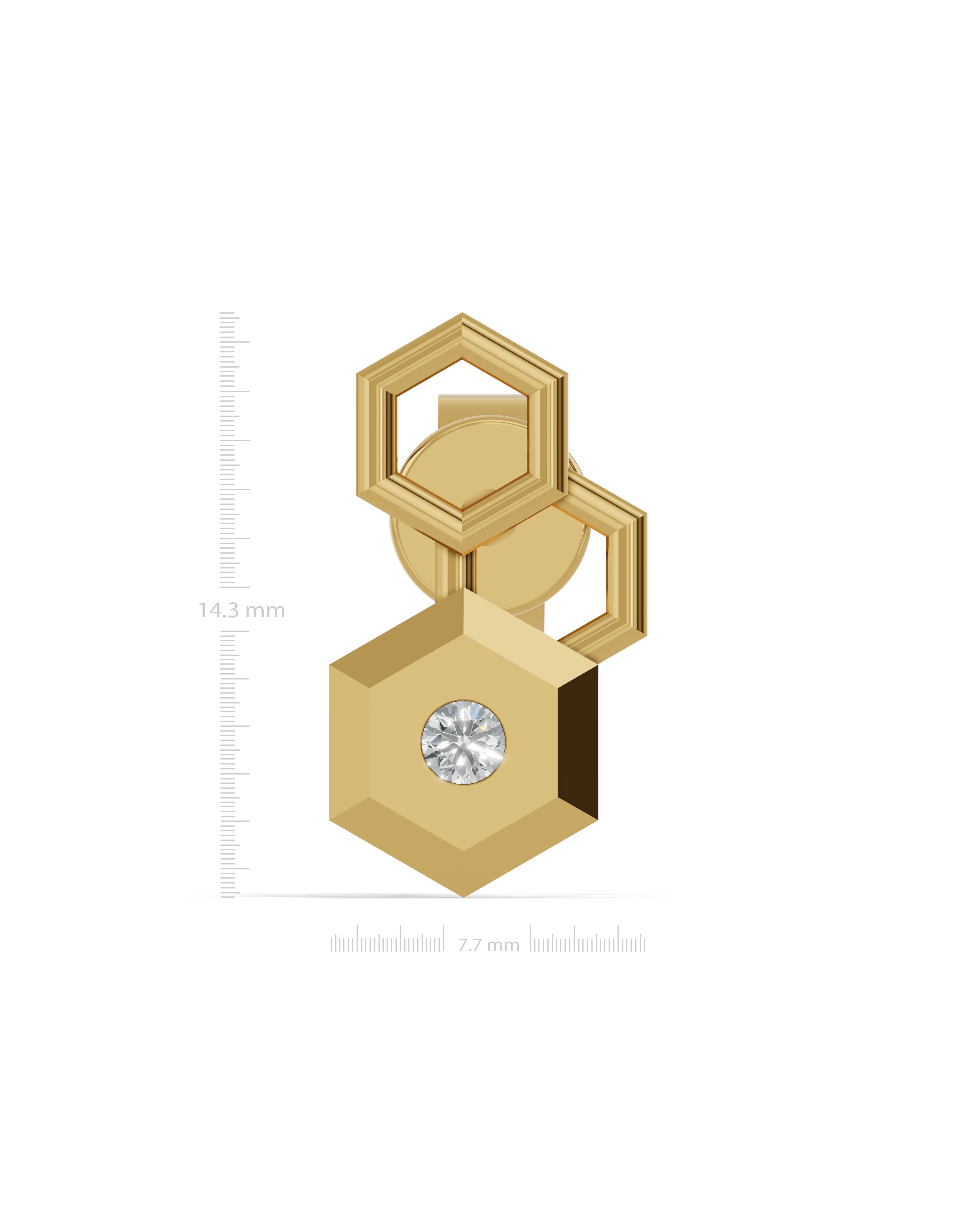 18K Vermeil Plated Sterling Silver