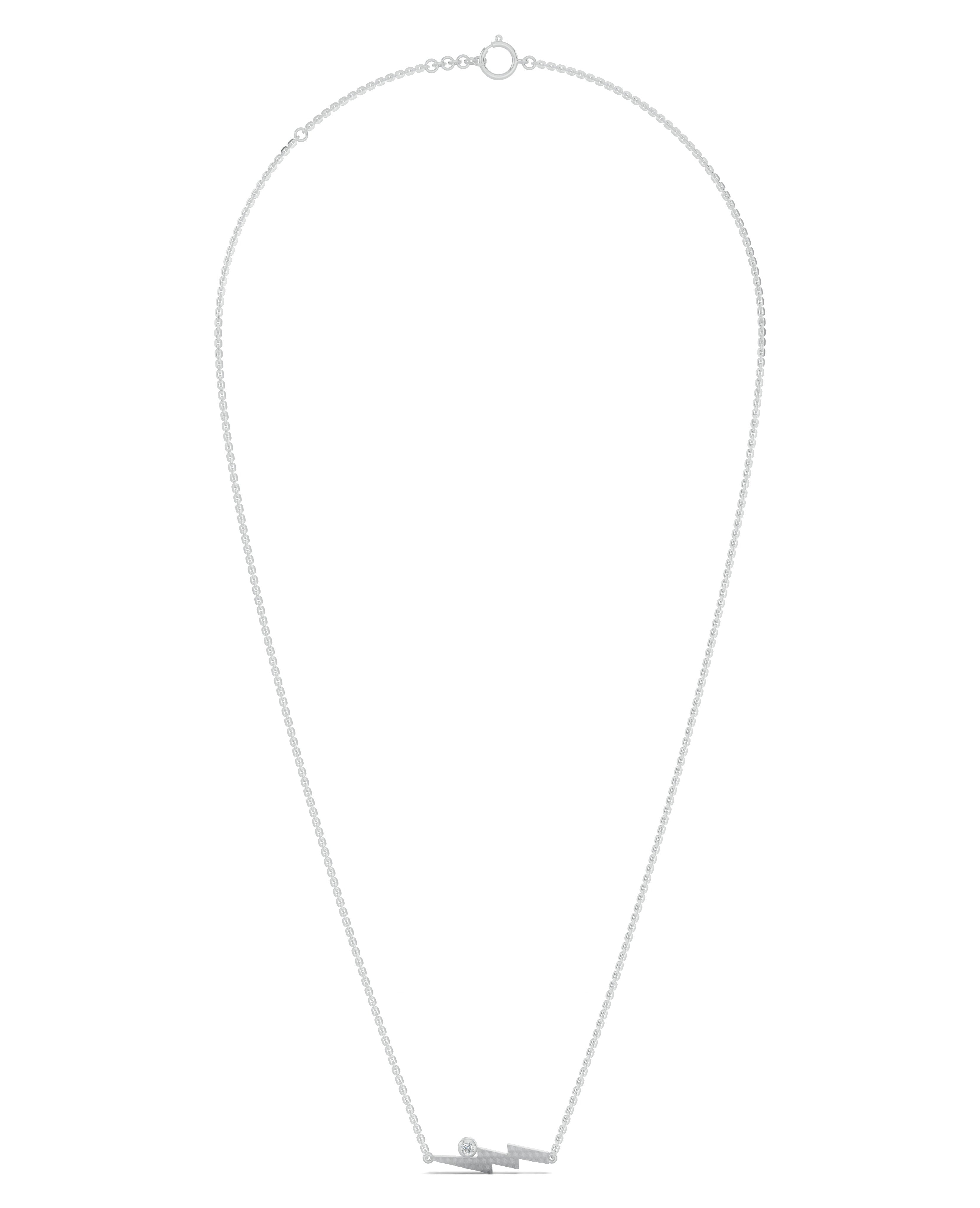 Platinized Sterling Silver