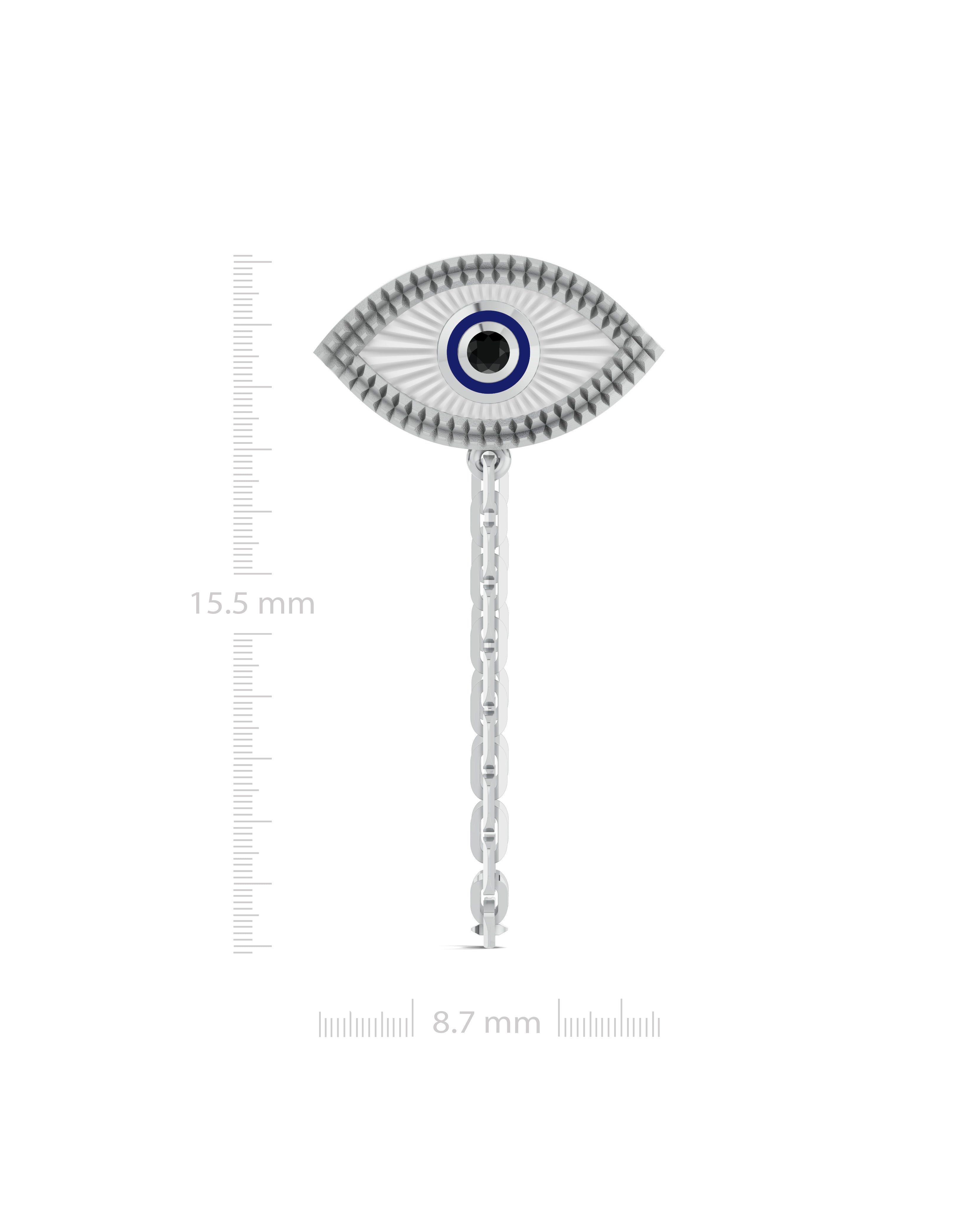 Platinized Sterling Silver