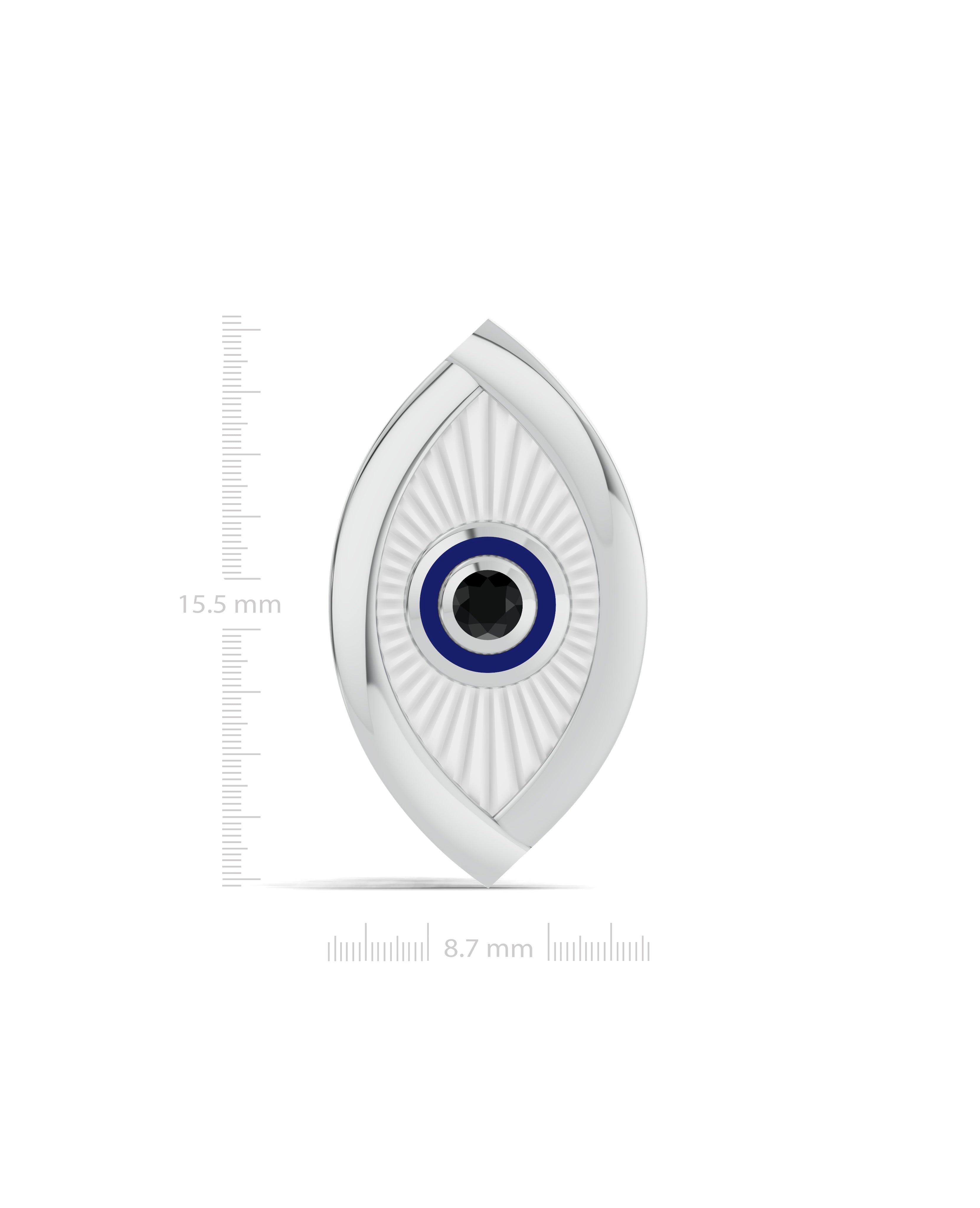 Platinized Sterling Silver