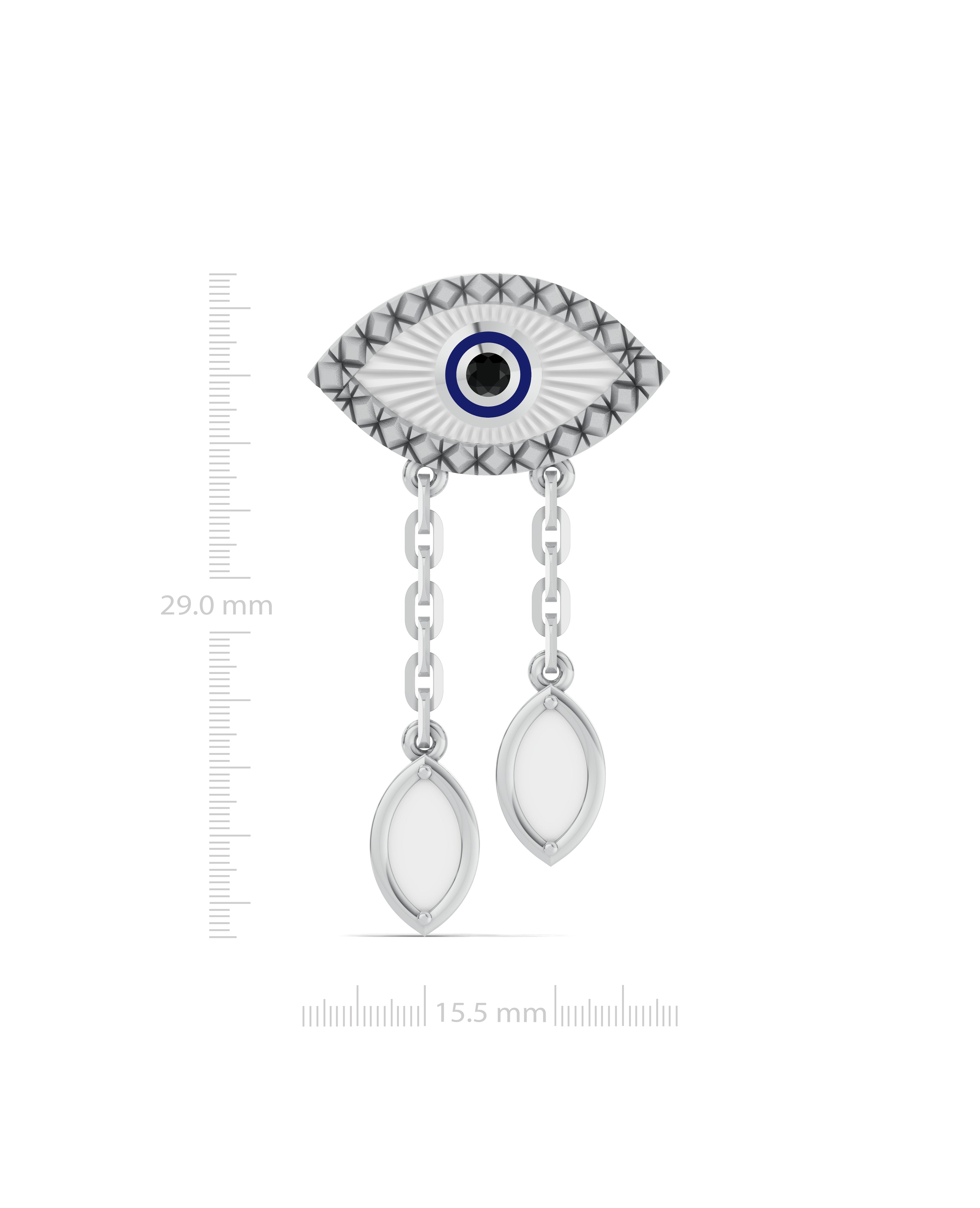 Platinized Sterling Silver