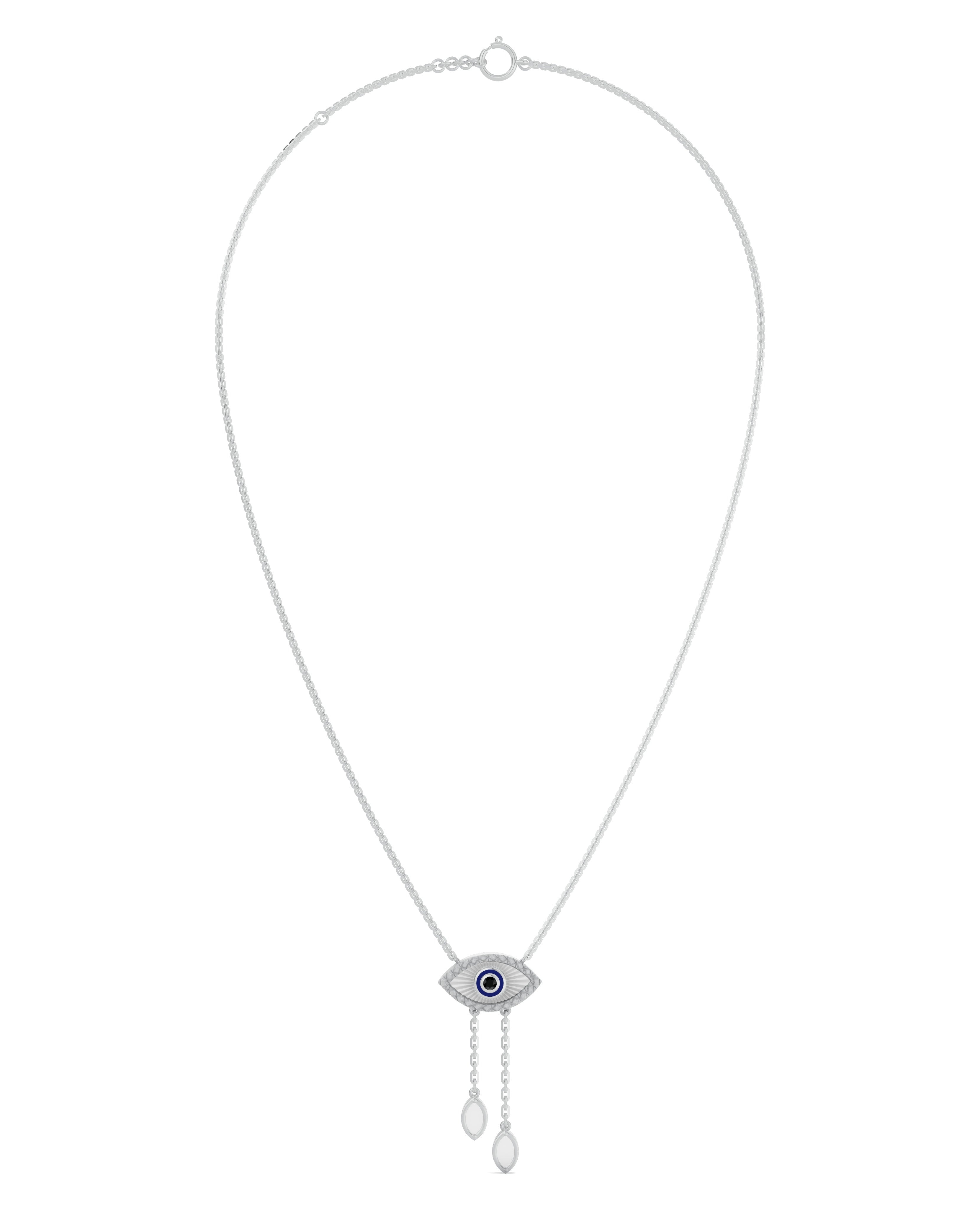 Platinized Sterling Silver