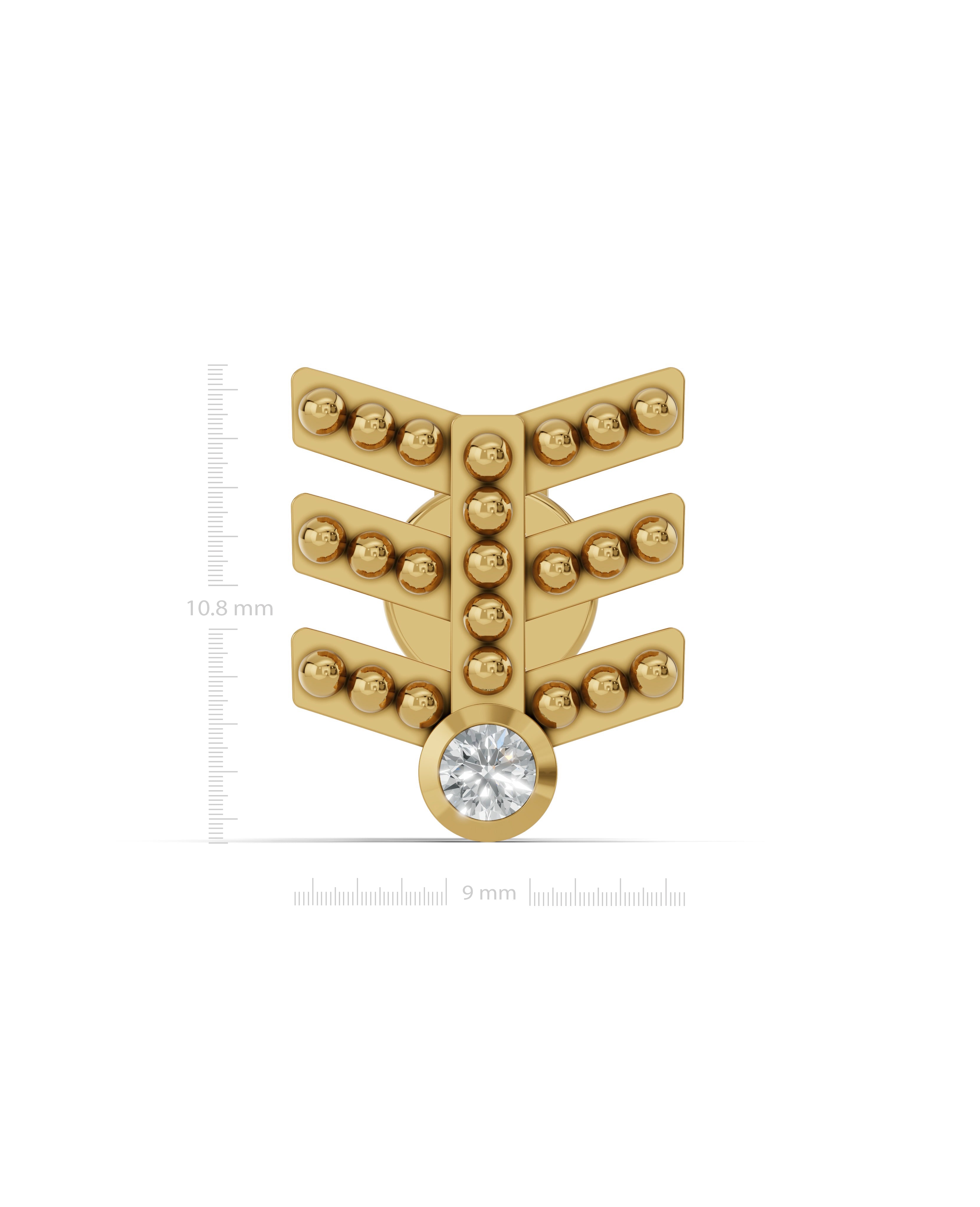 18K Vermeil Plated Sterling Silver