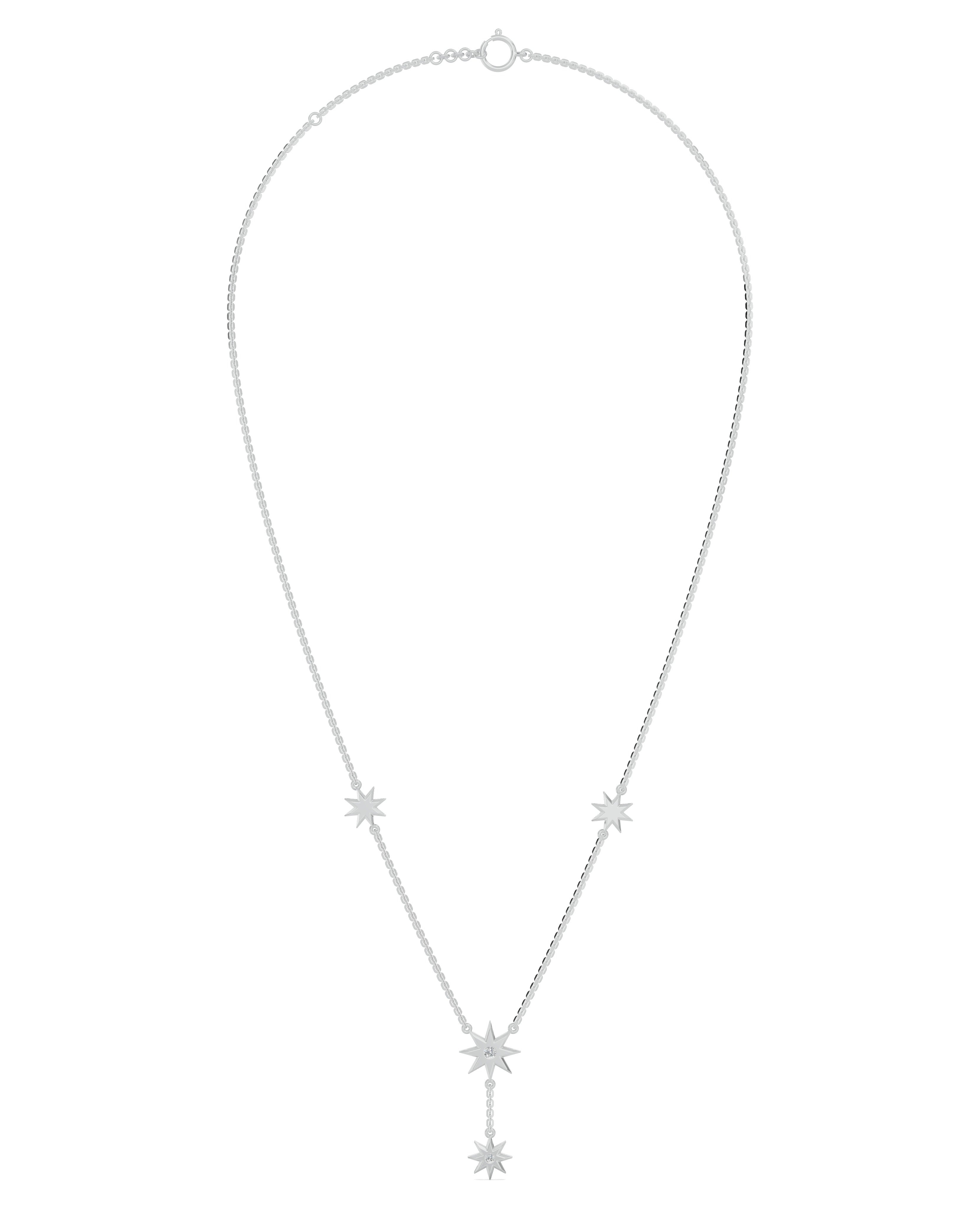 Platinized Sterling Silver