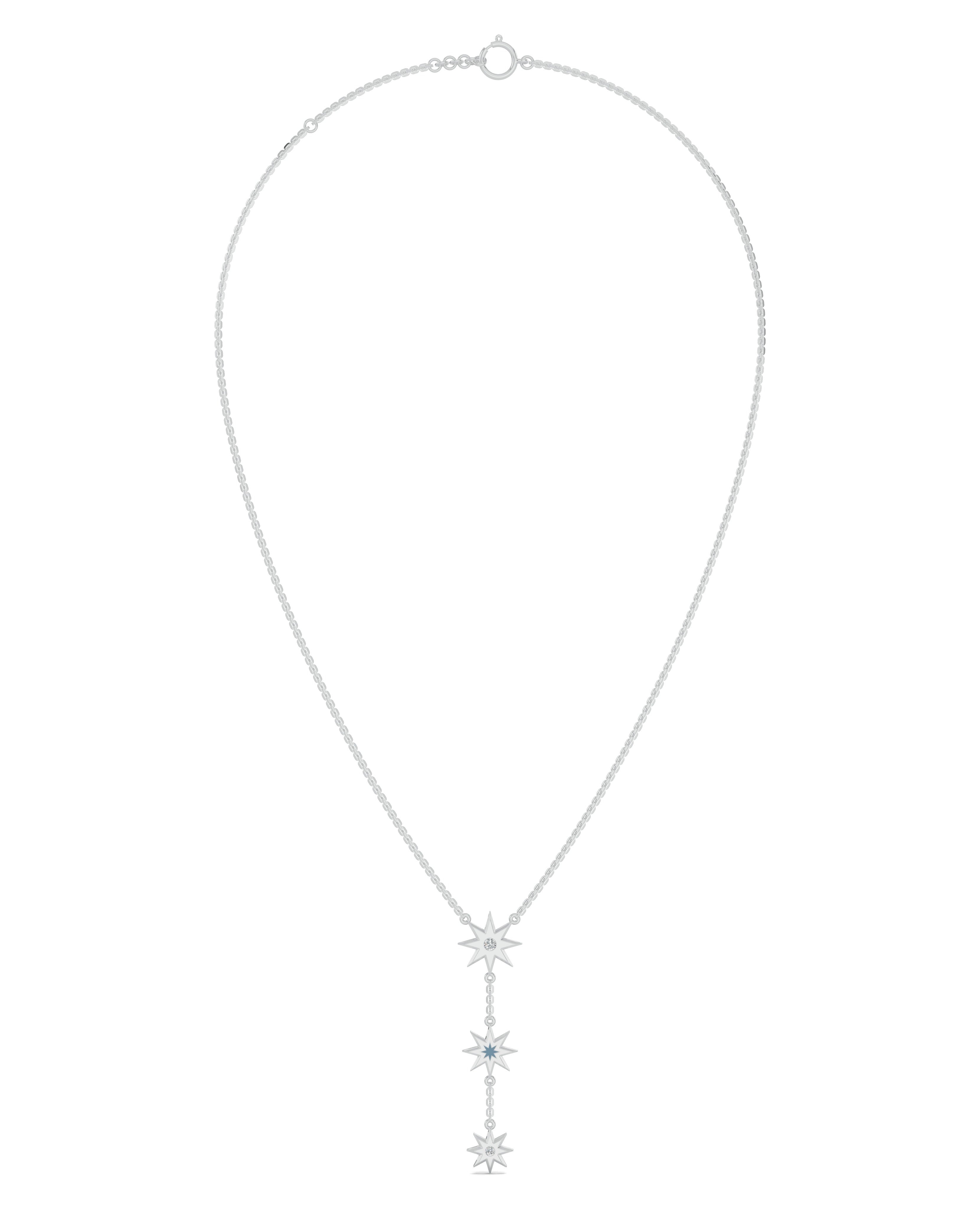 Platinized Sterling Silver