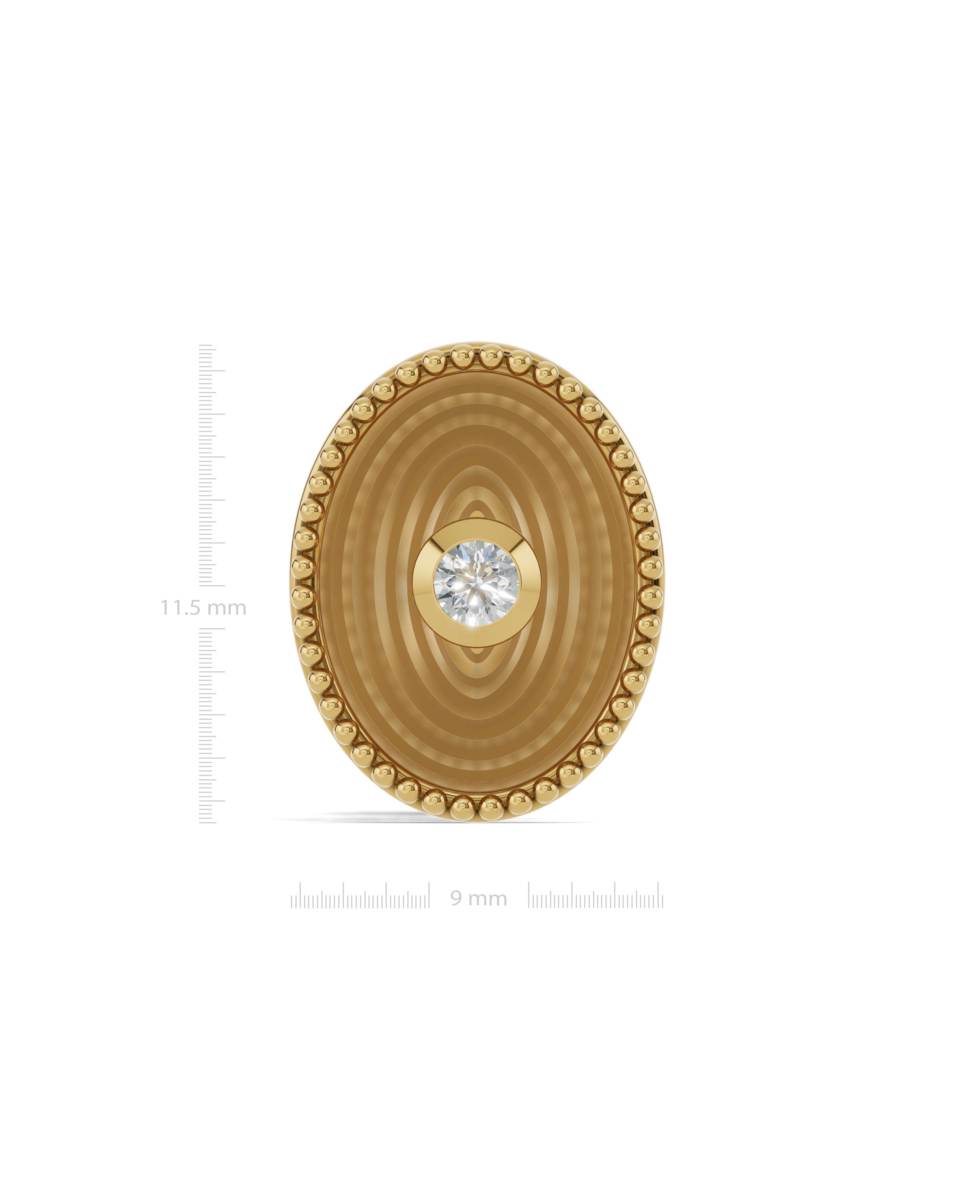 18K Vermeil Plated Sterling Silver