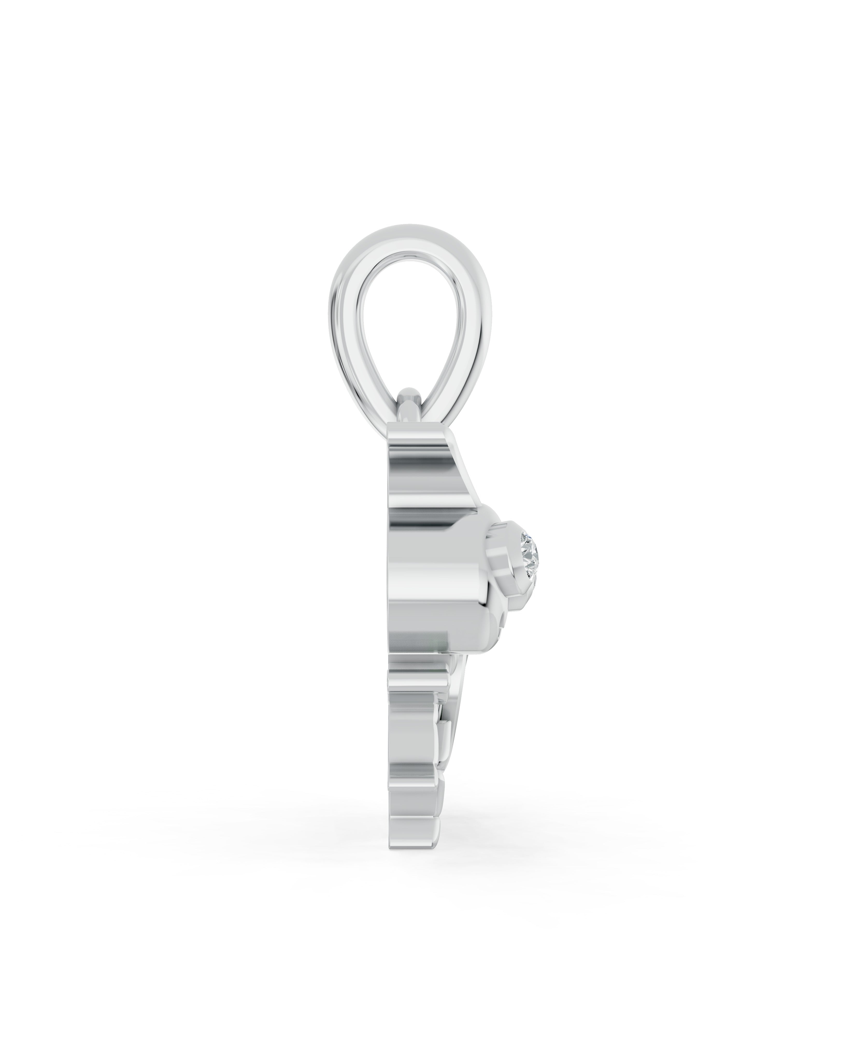 Platinized Sterling Silver