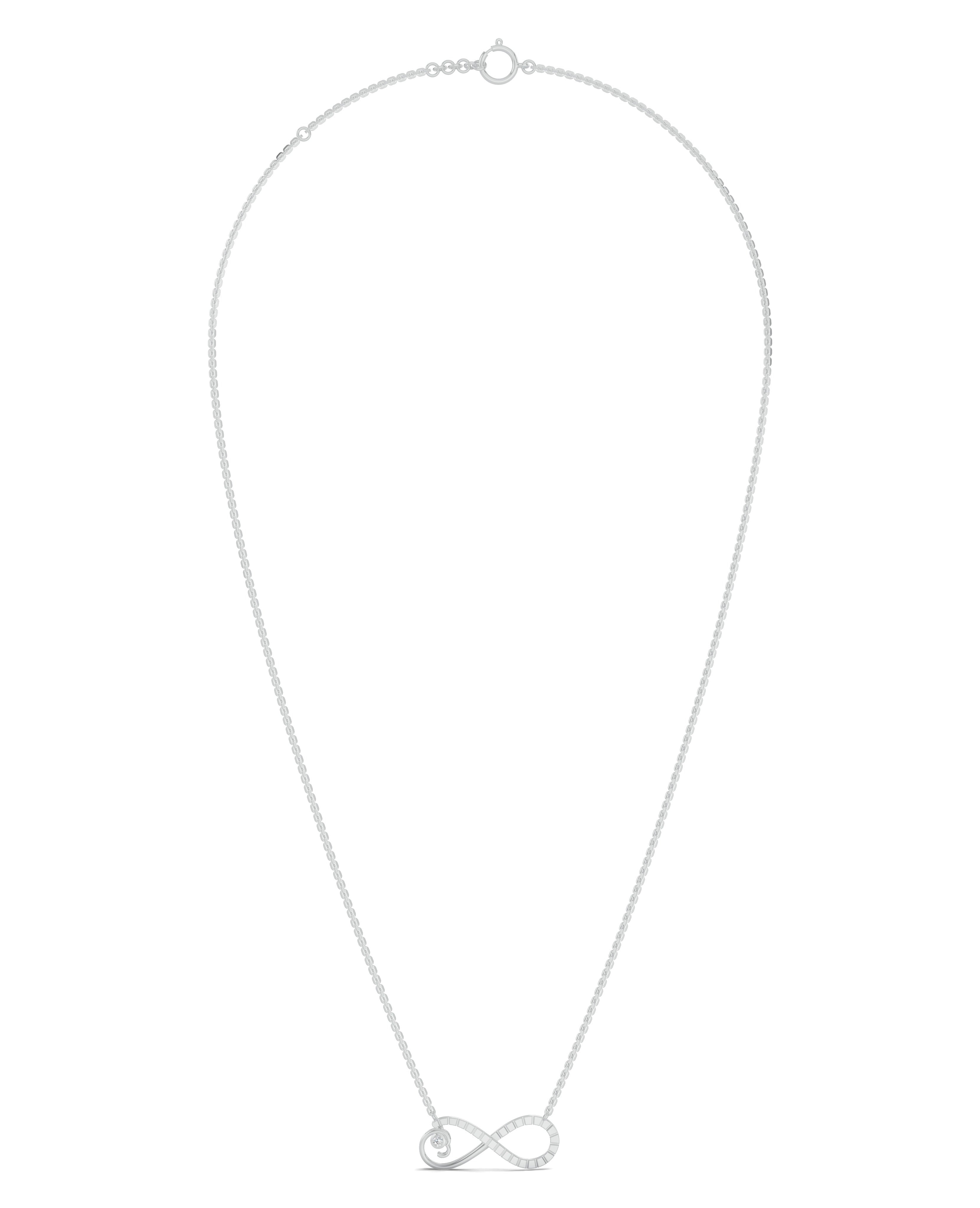 Platinized Sterling Silver