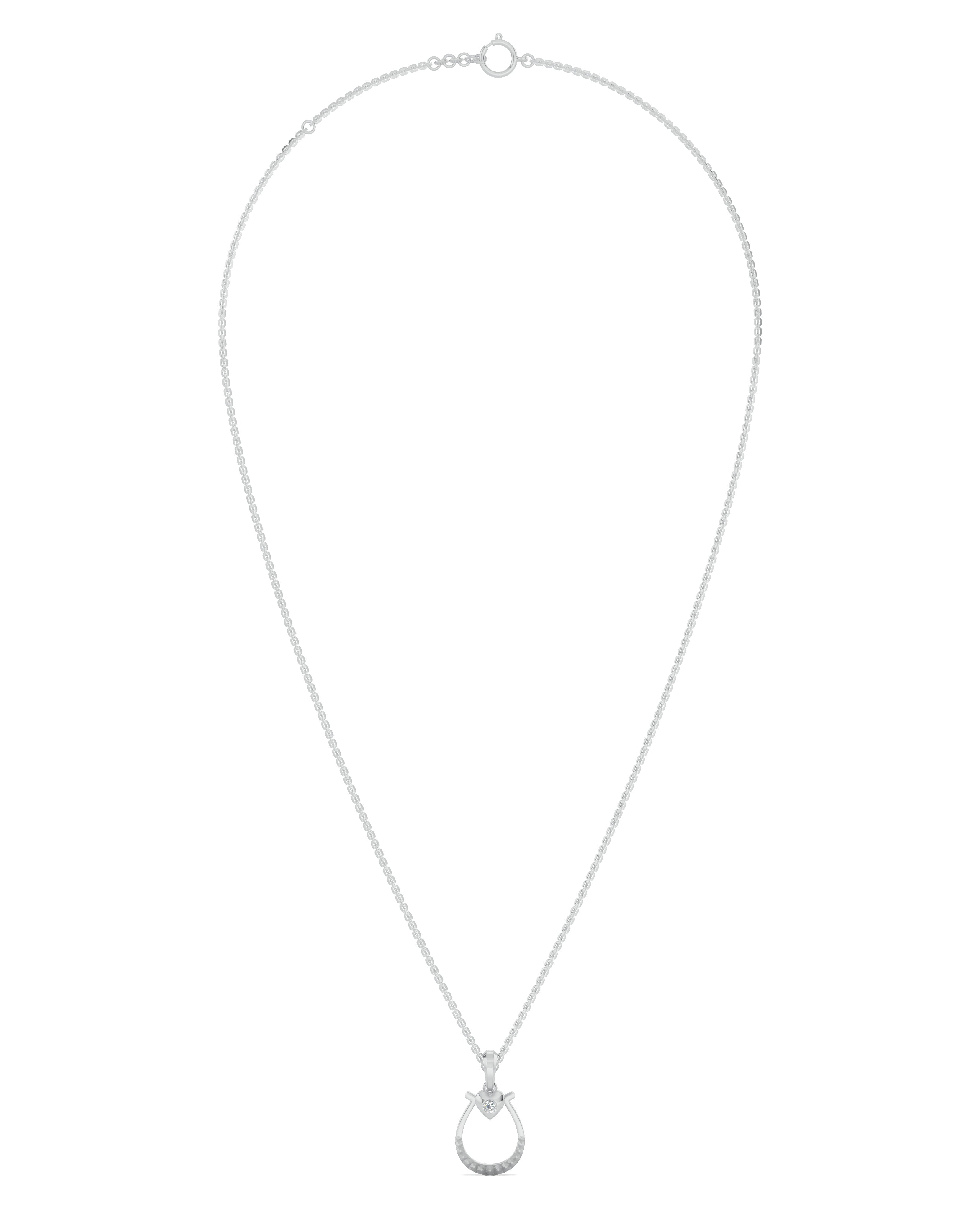 Platinized Sterling Silver