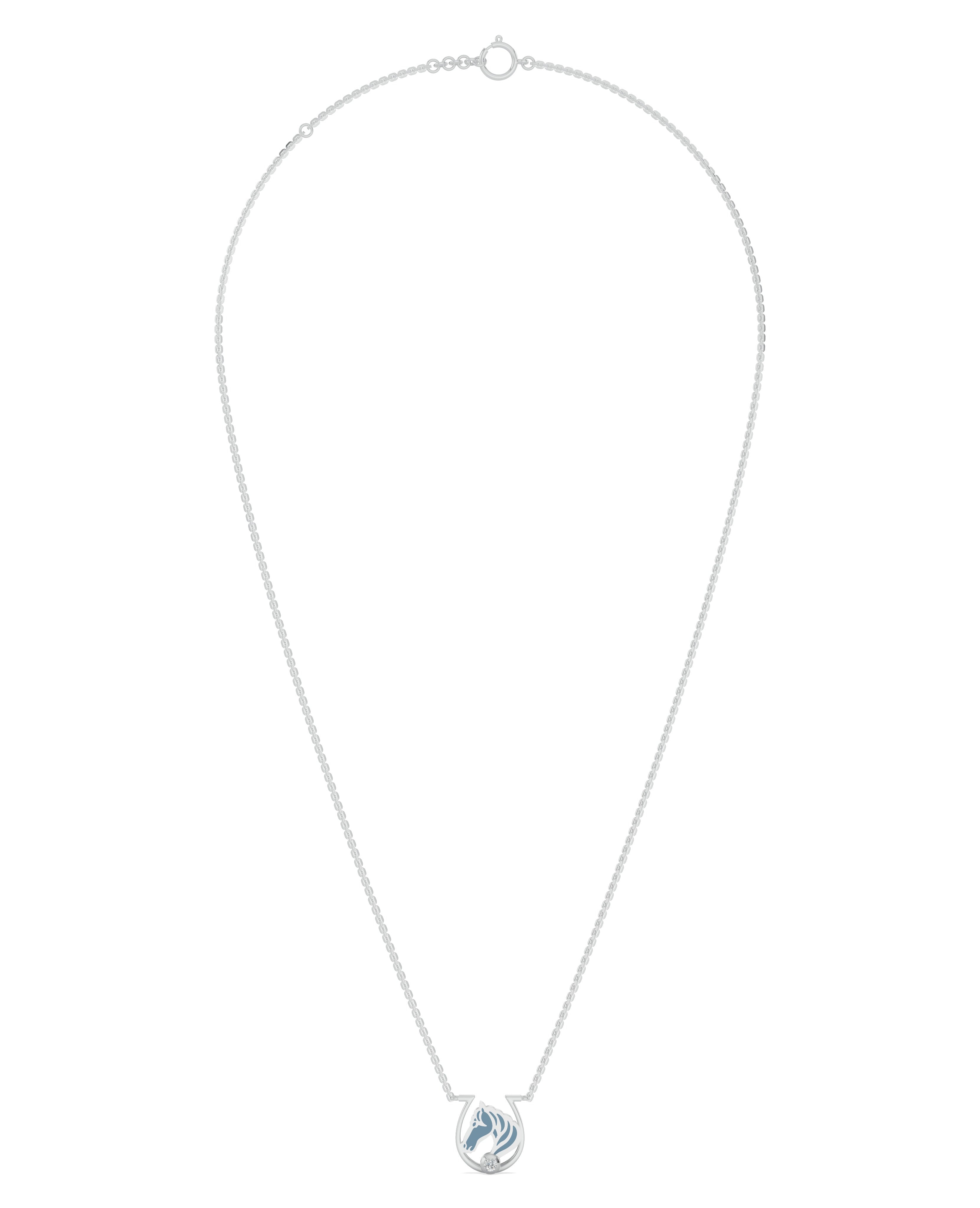 Platinized Sterling Silver