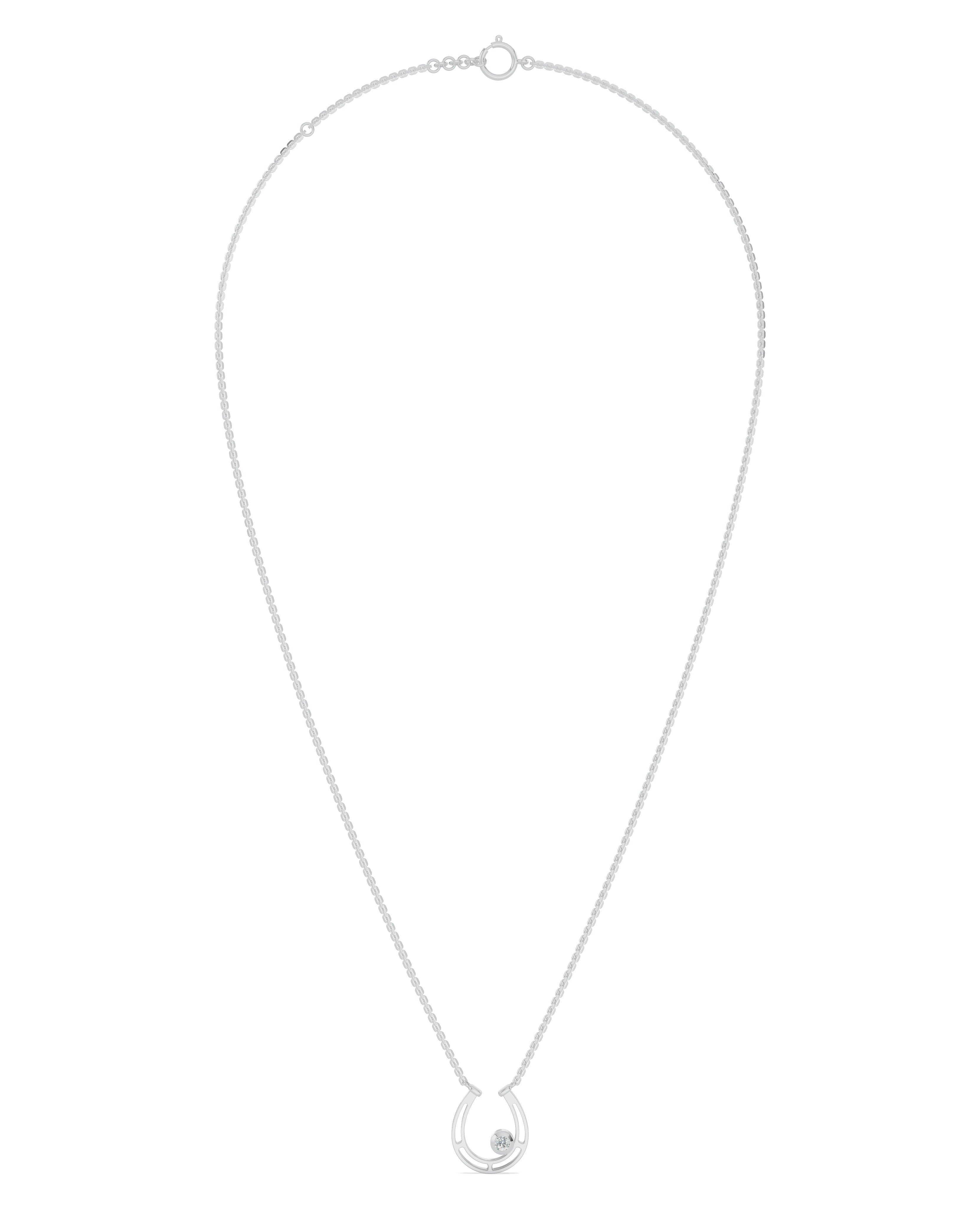 Platinized Sterling Silver