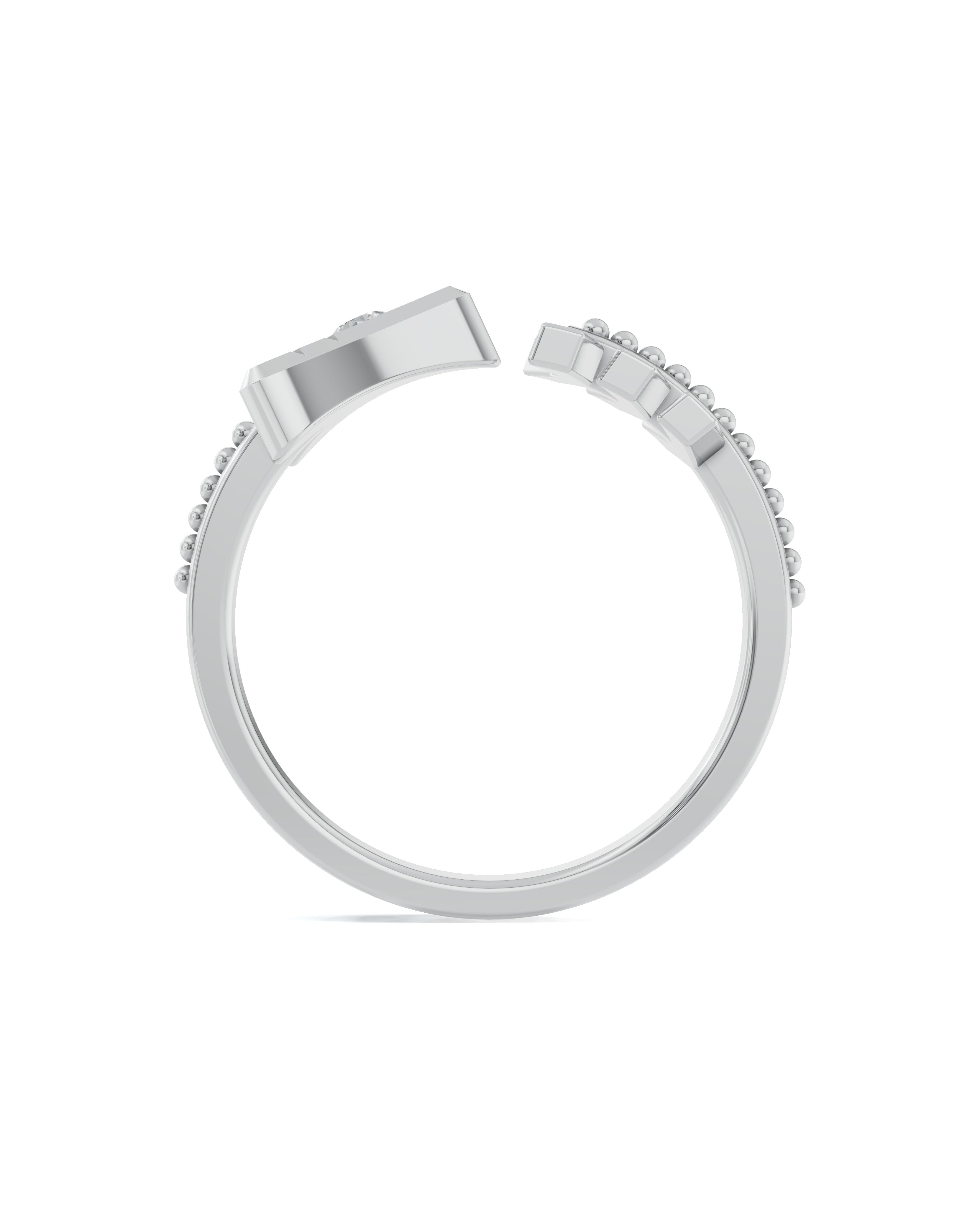 Platinized Sterling Silver