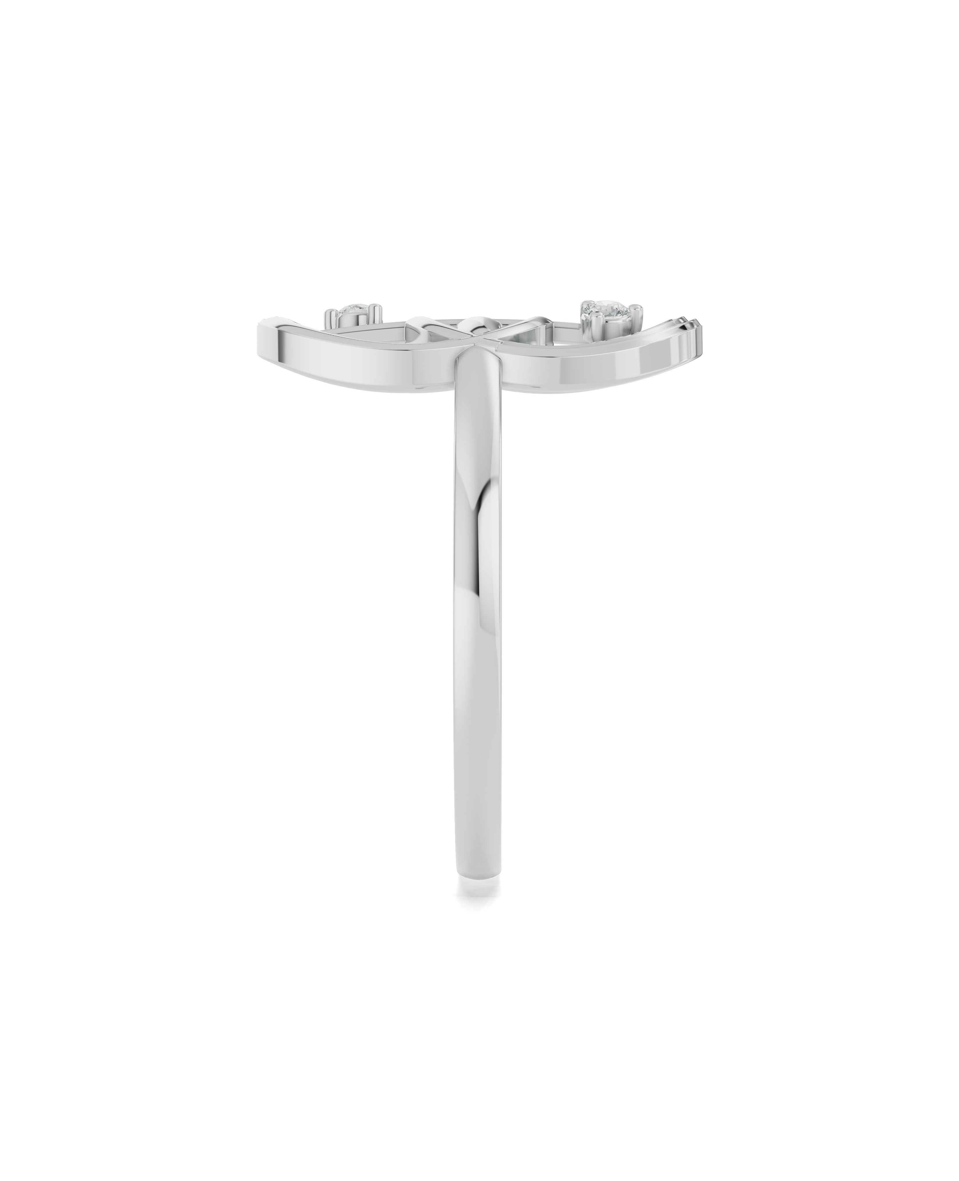 Platinized Sterling Silver