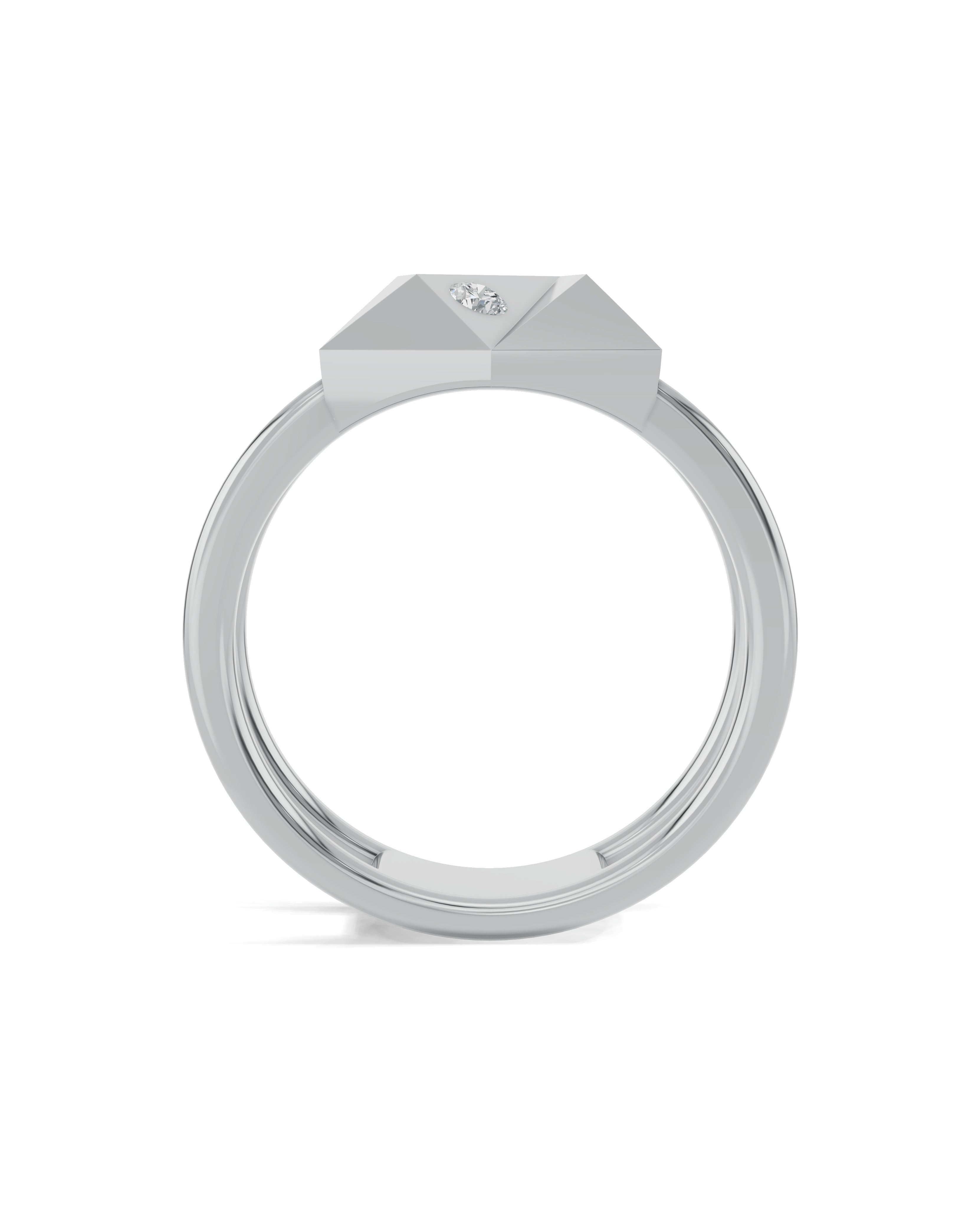 Platinized Sterling Silver