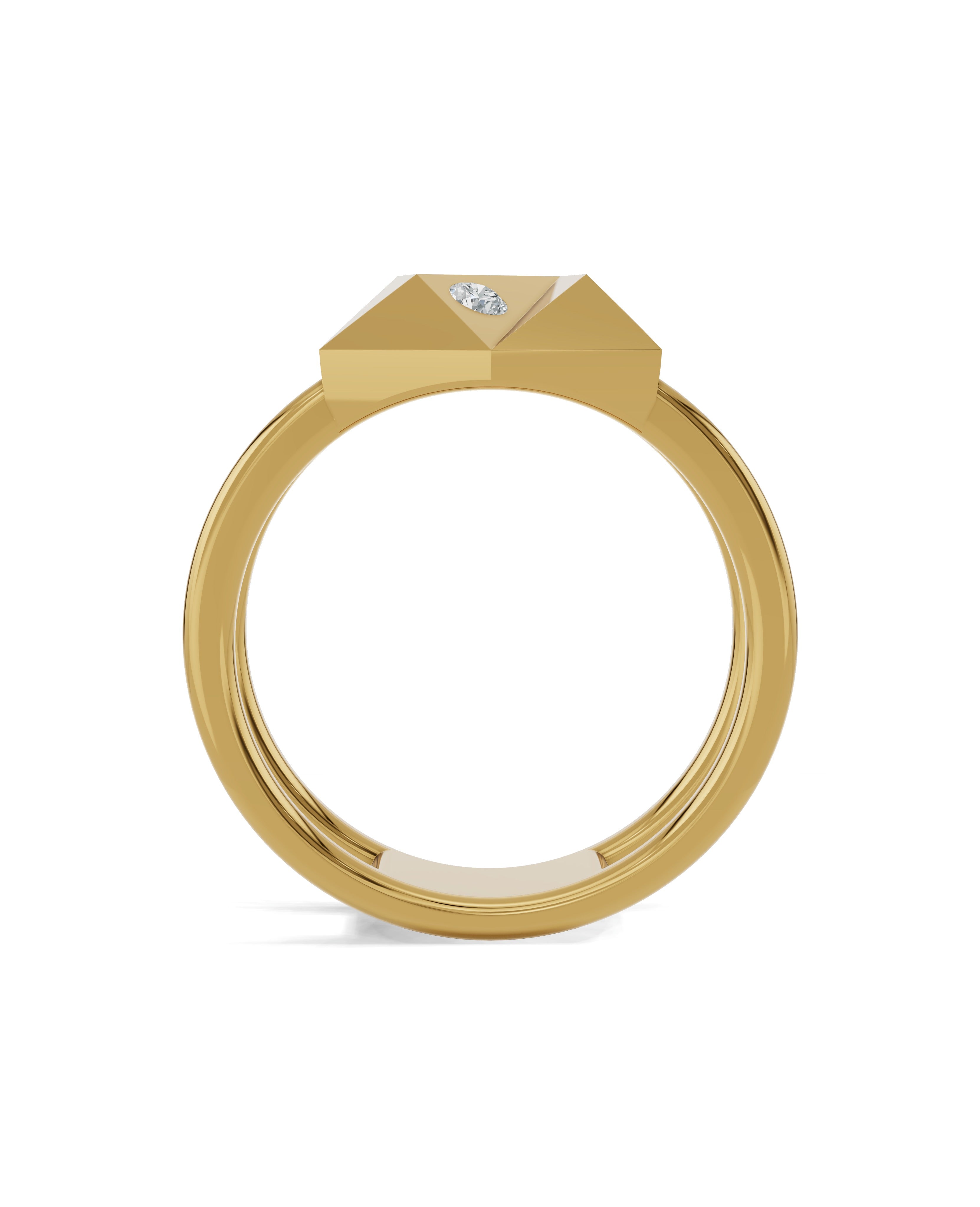 18K Vermeil Plated Sterling Silver