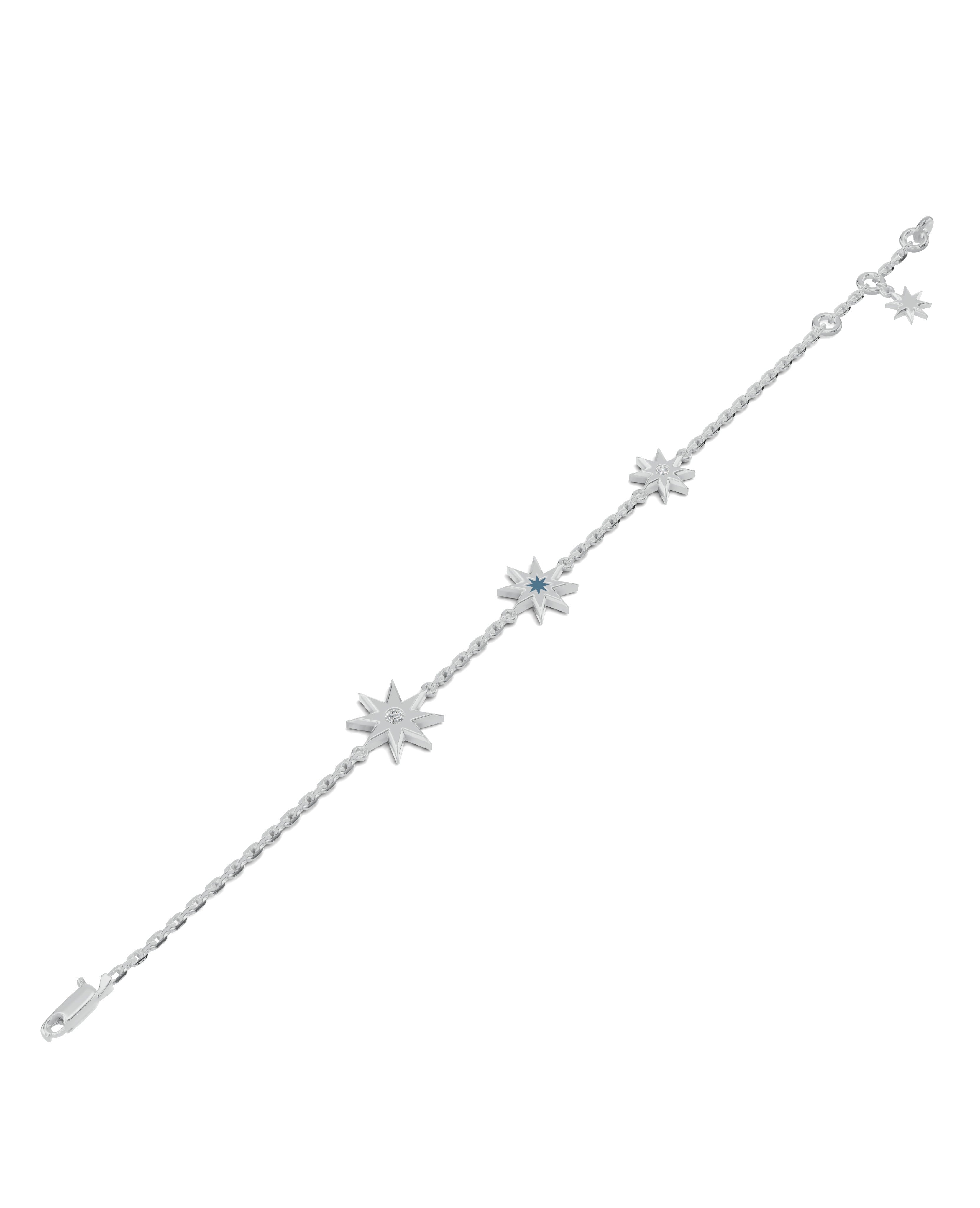 Platinized Sterling Silver