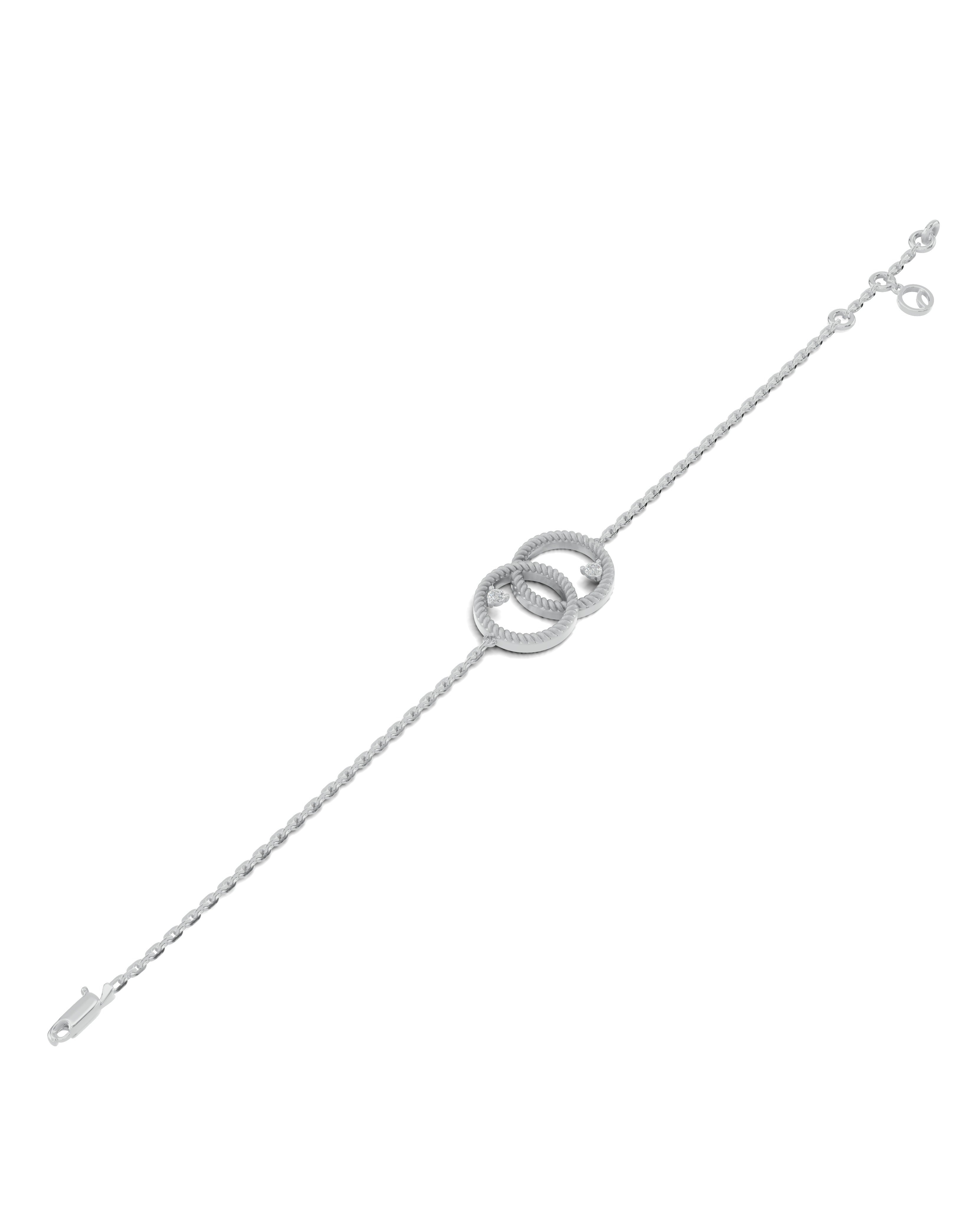 Platinized Sterling Silver