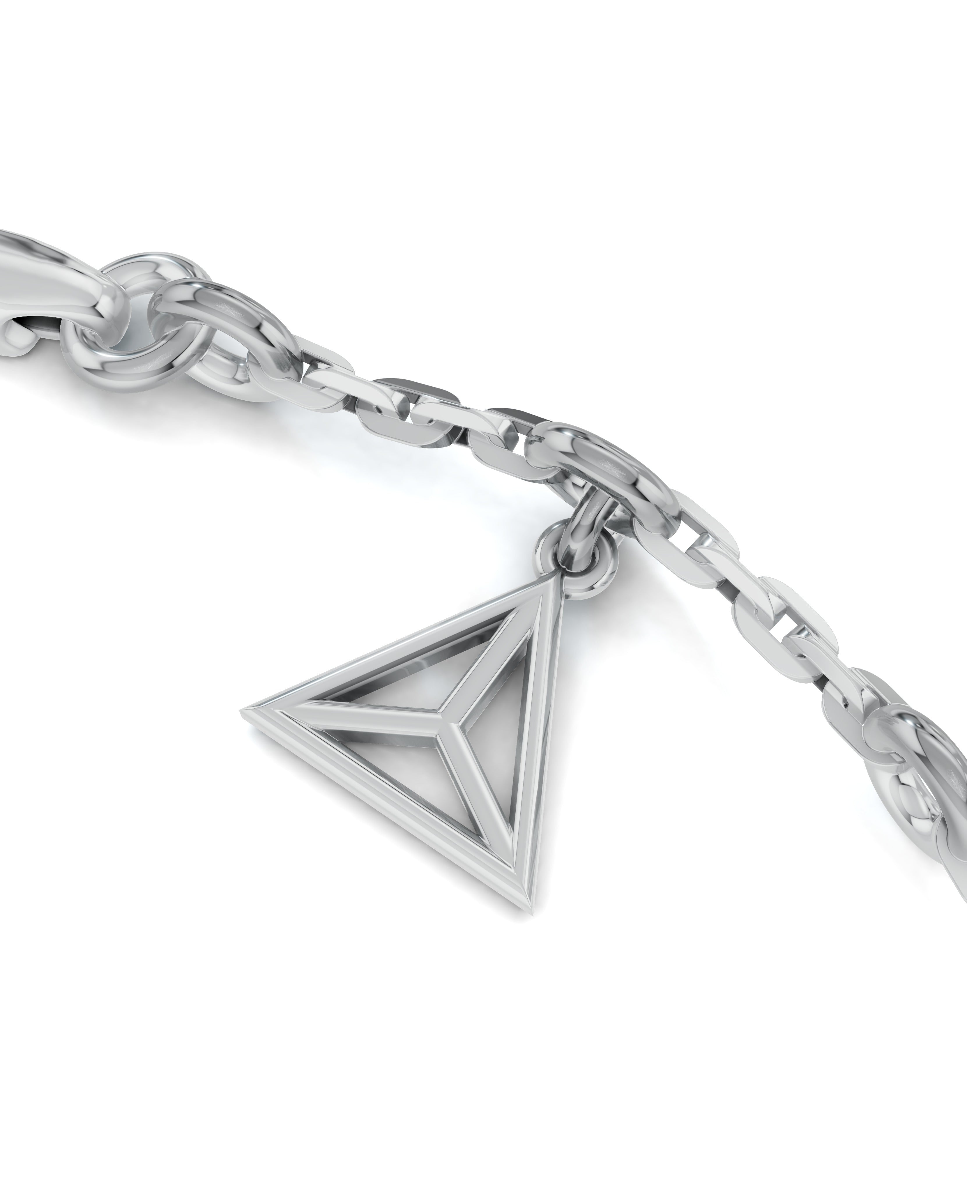 Platinized Sterling Silver