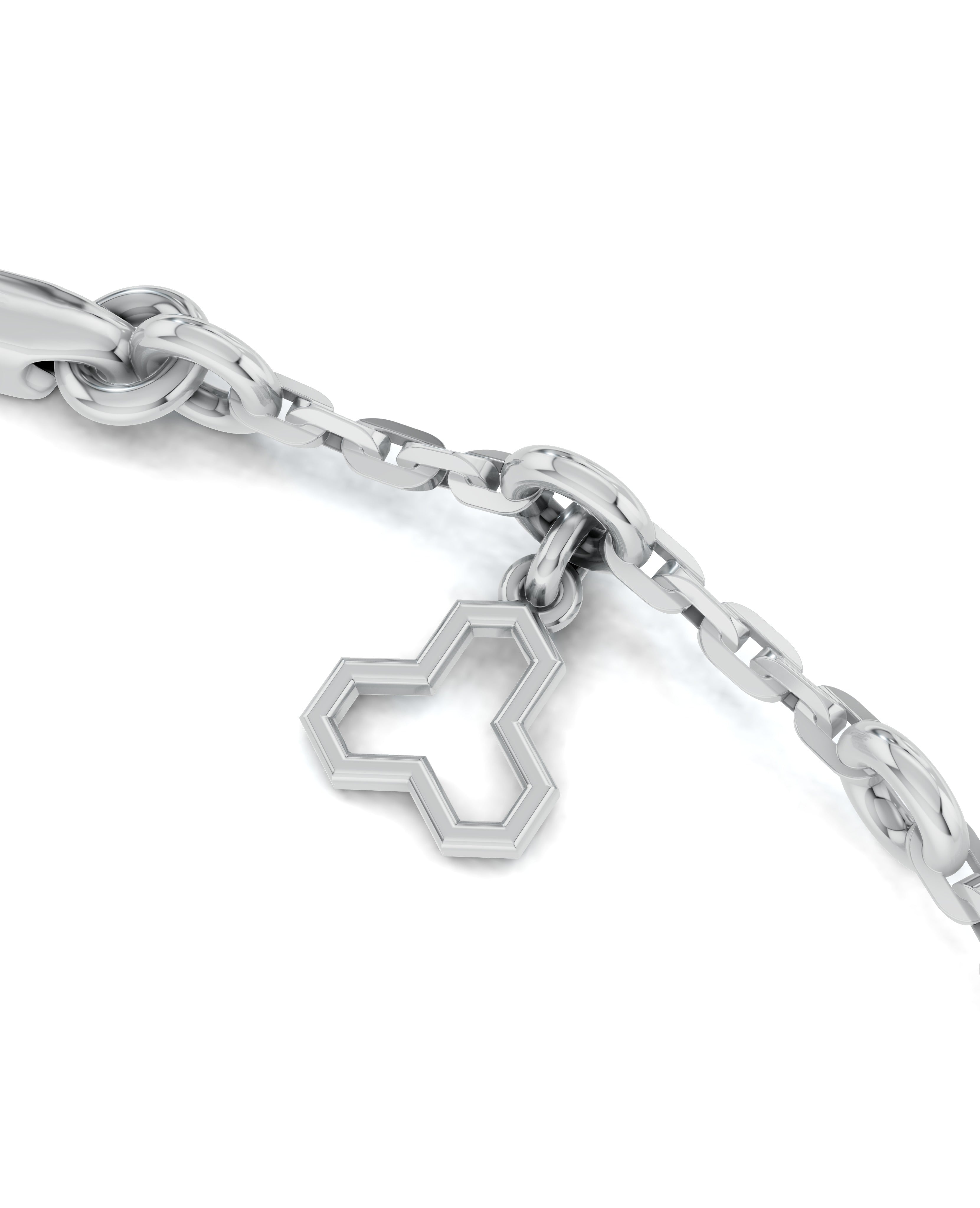 Platinized Sterling Silver