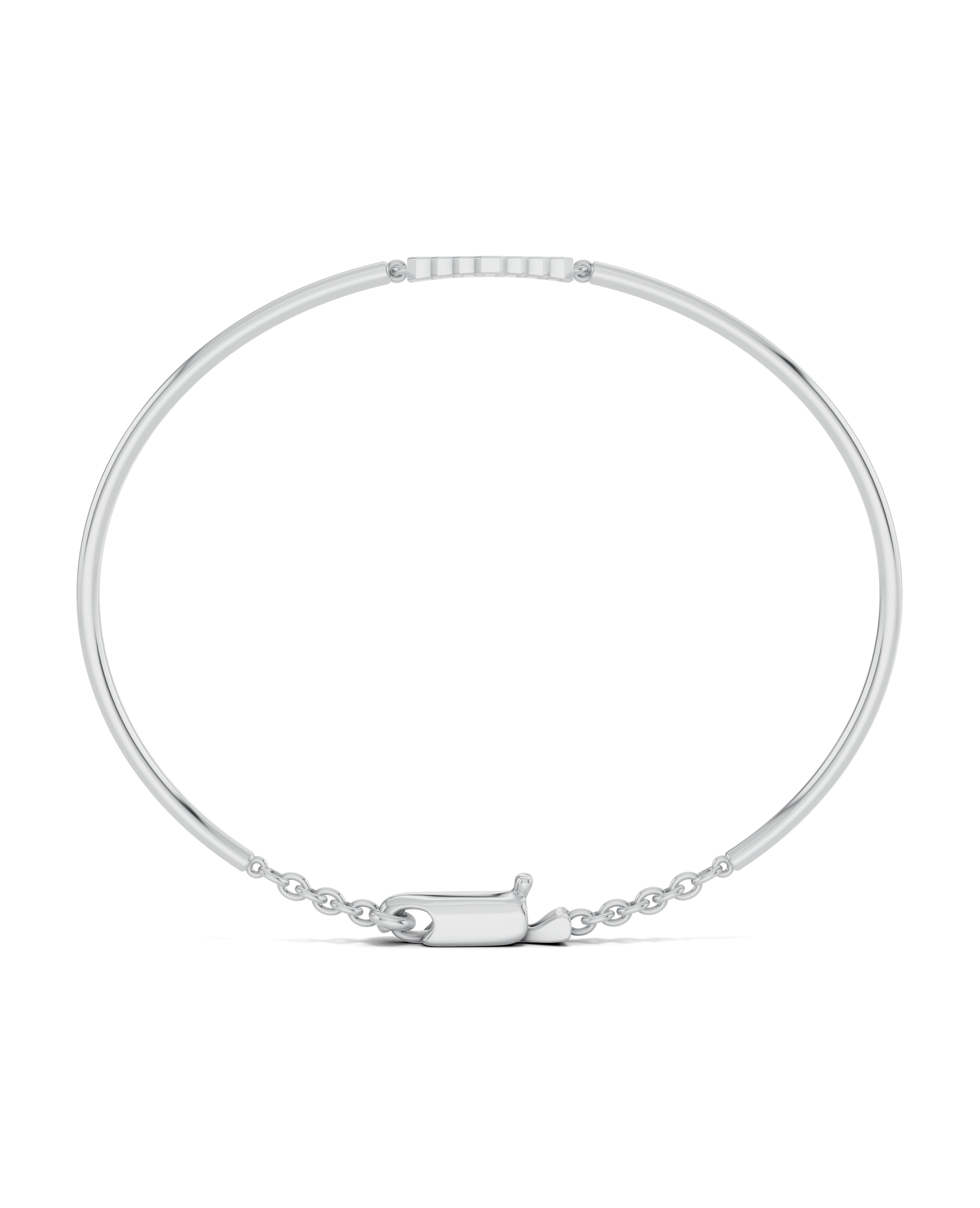 Platinized Sterling Silver