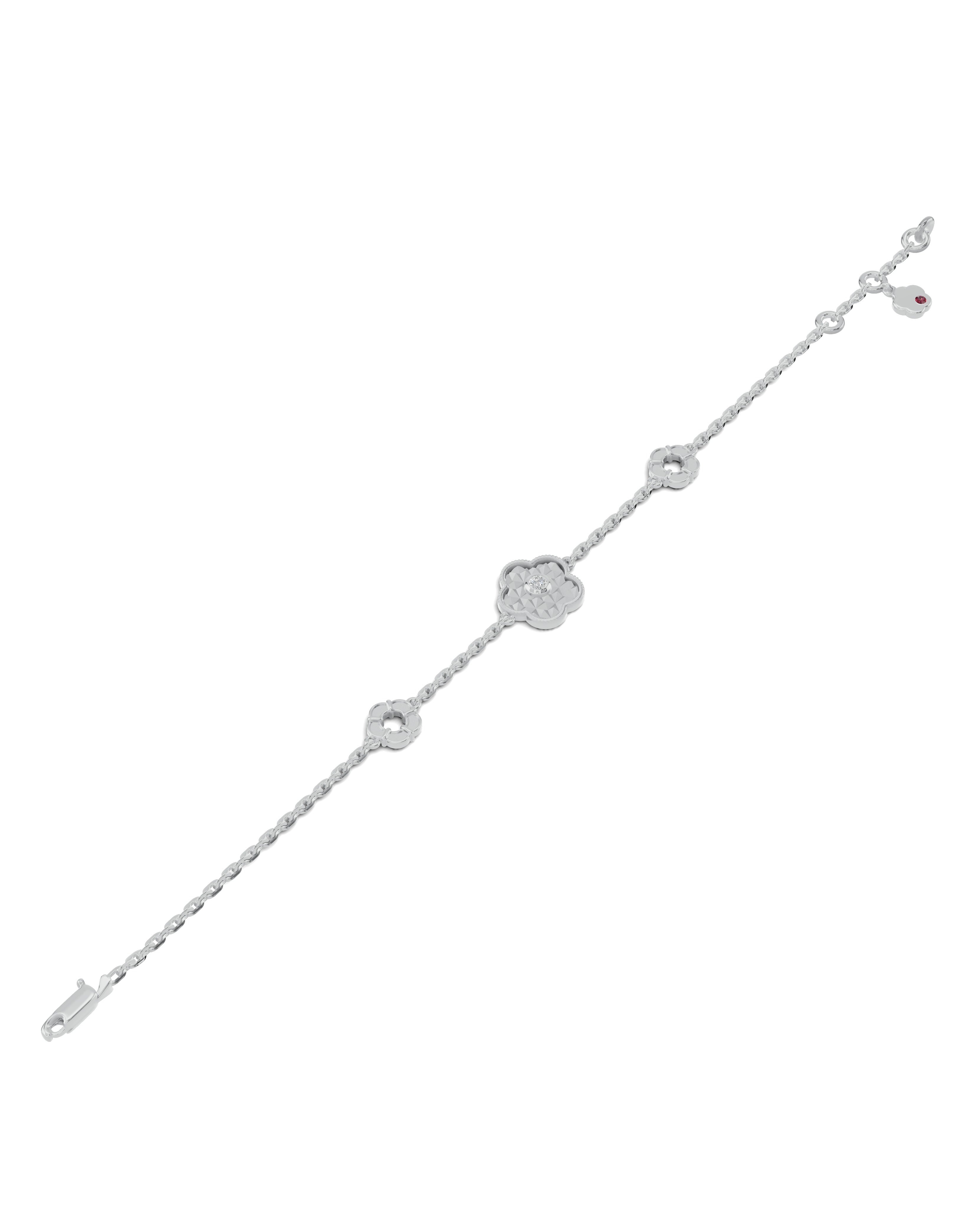 Platinized Sterling Silver