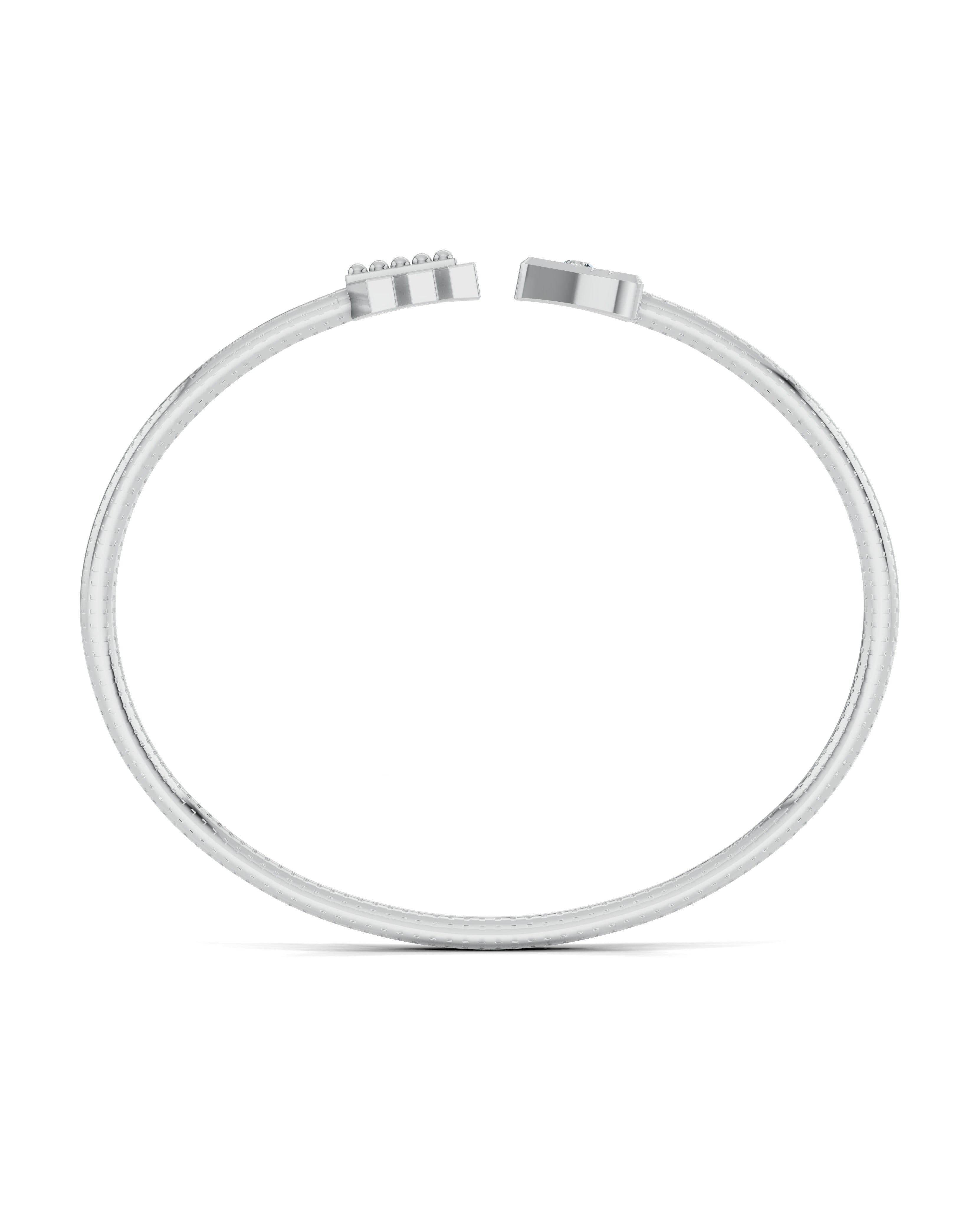 Platinized Sterling Silver