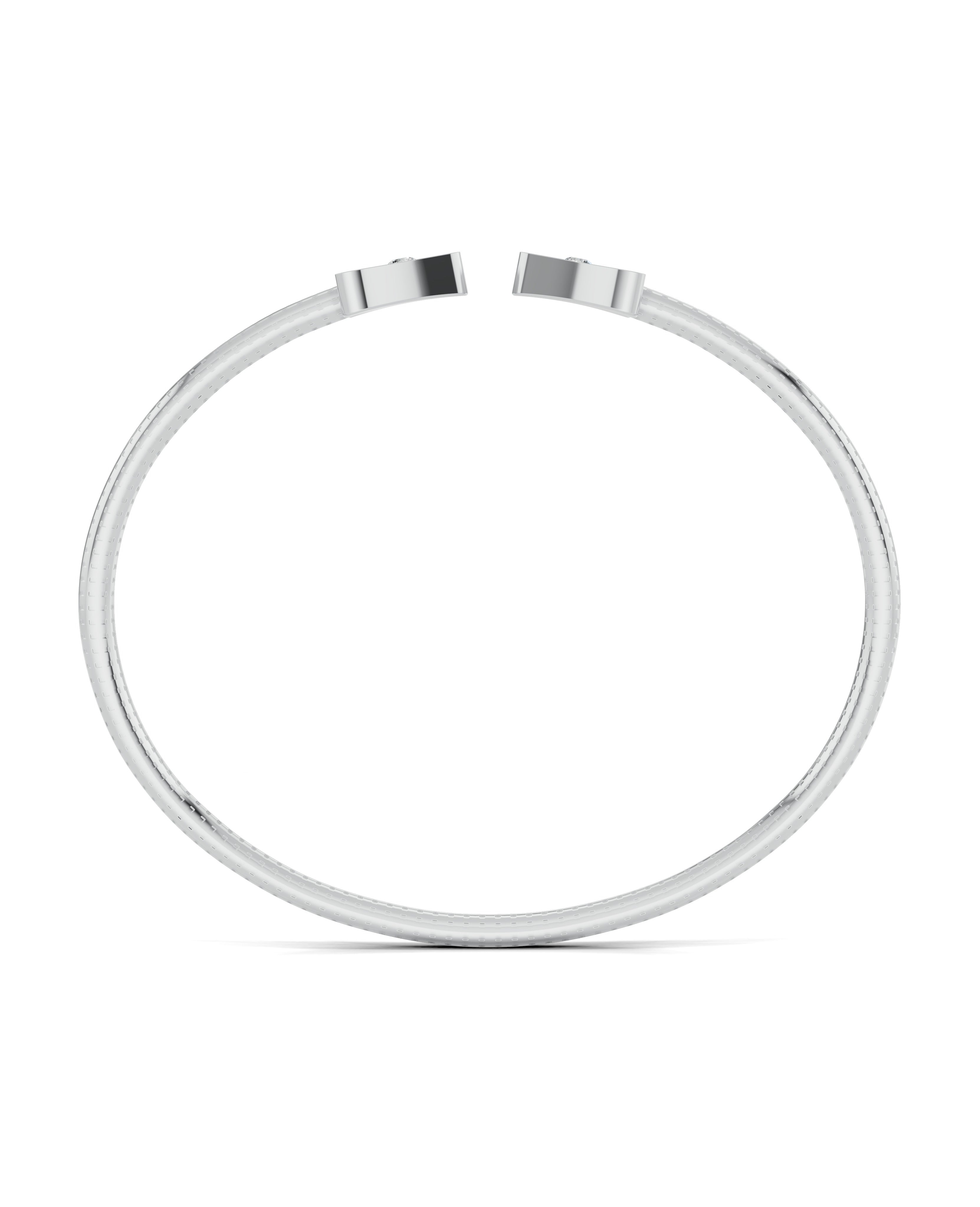 Platinized Sterling Silver