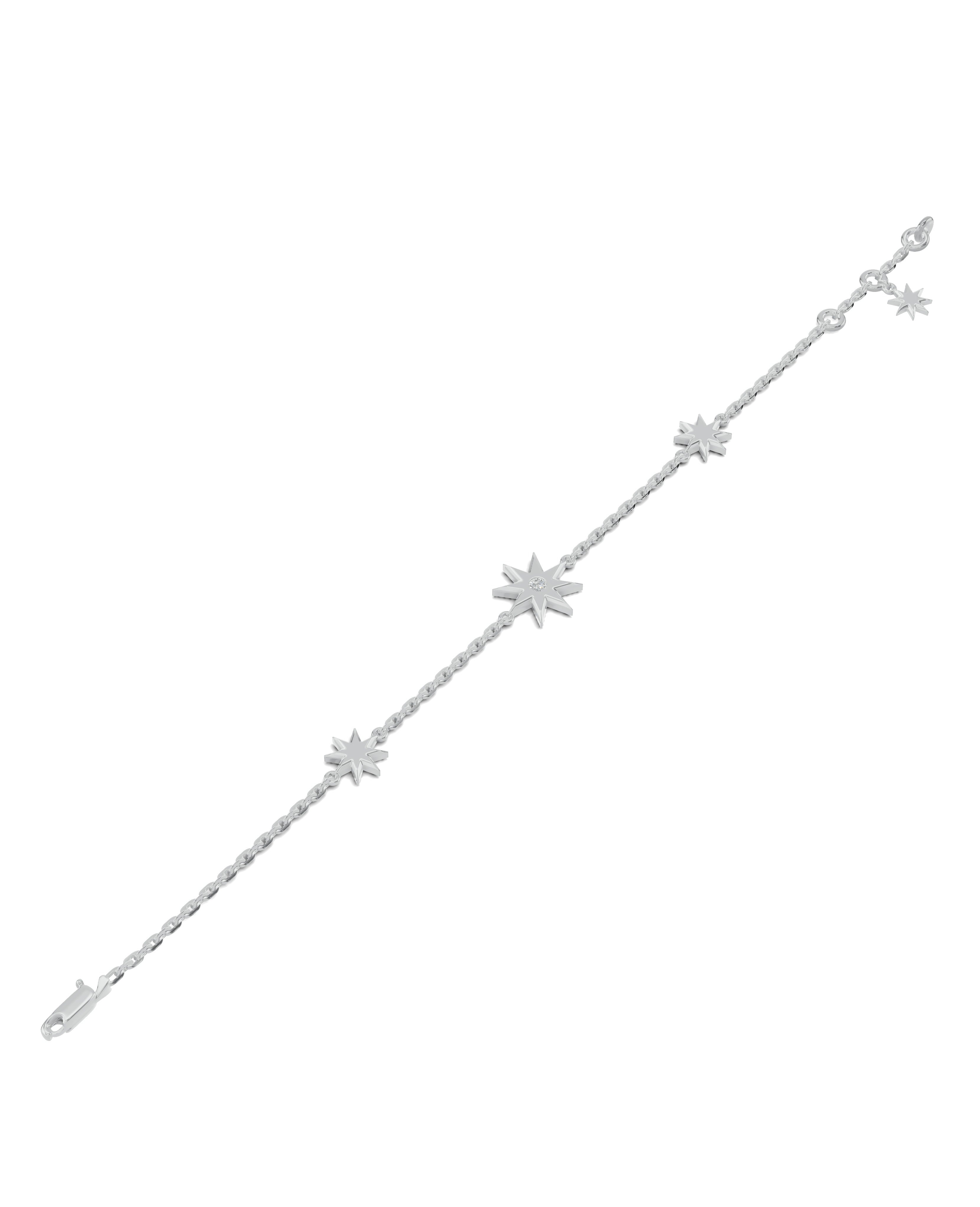 Platinized Sterling Silver