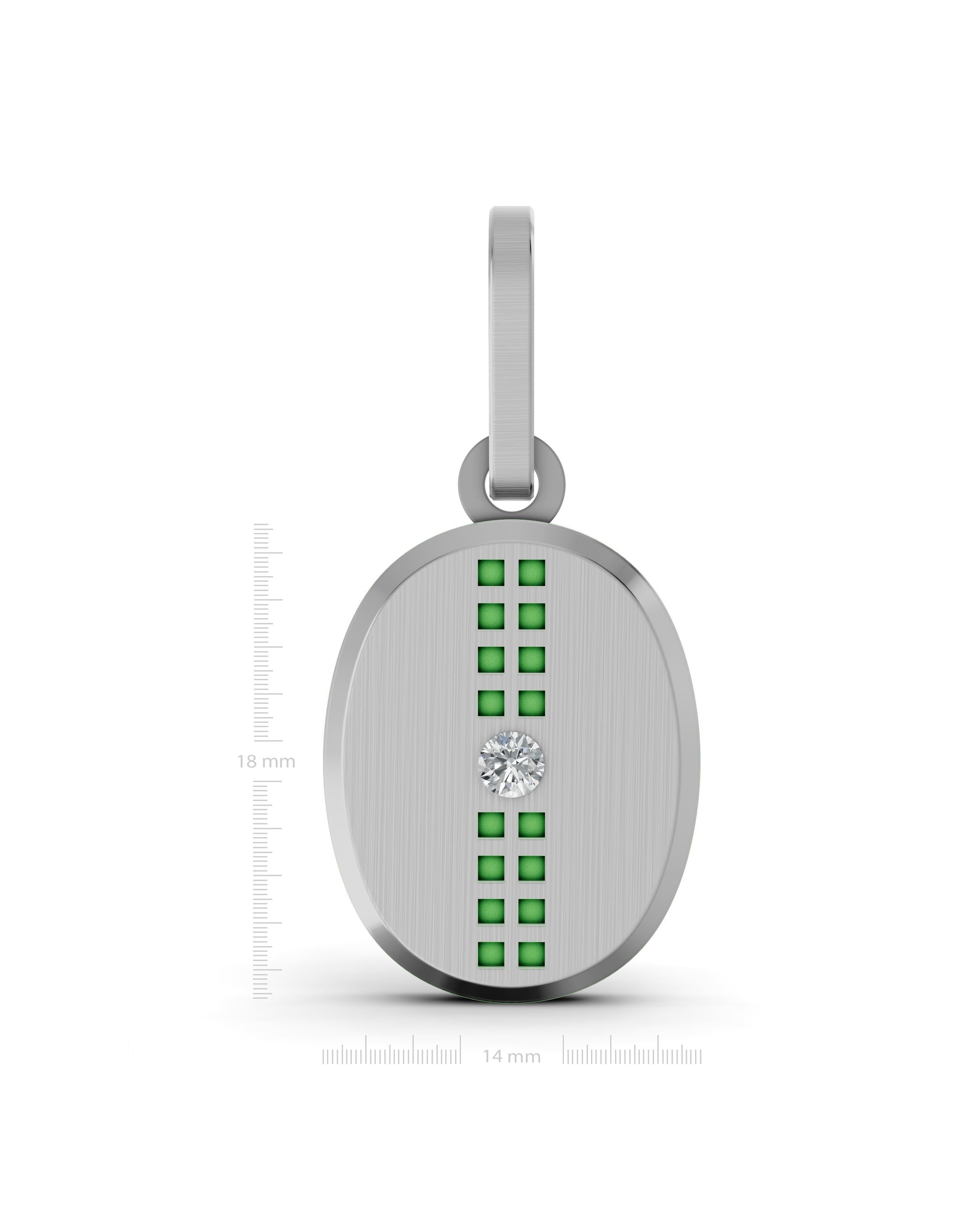 Men's Luxury Titanium Pendant