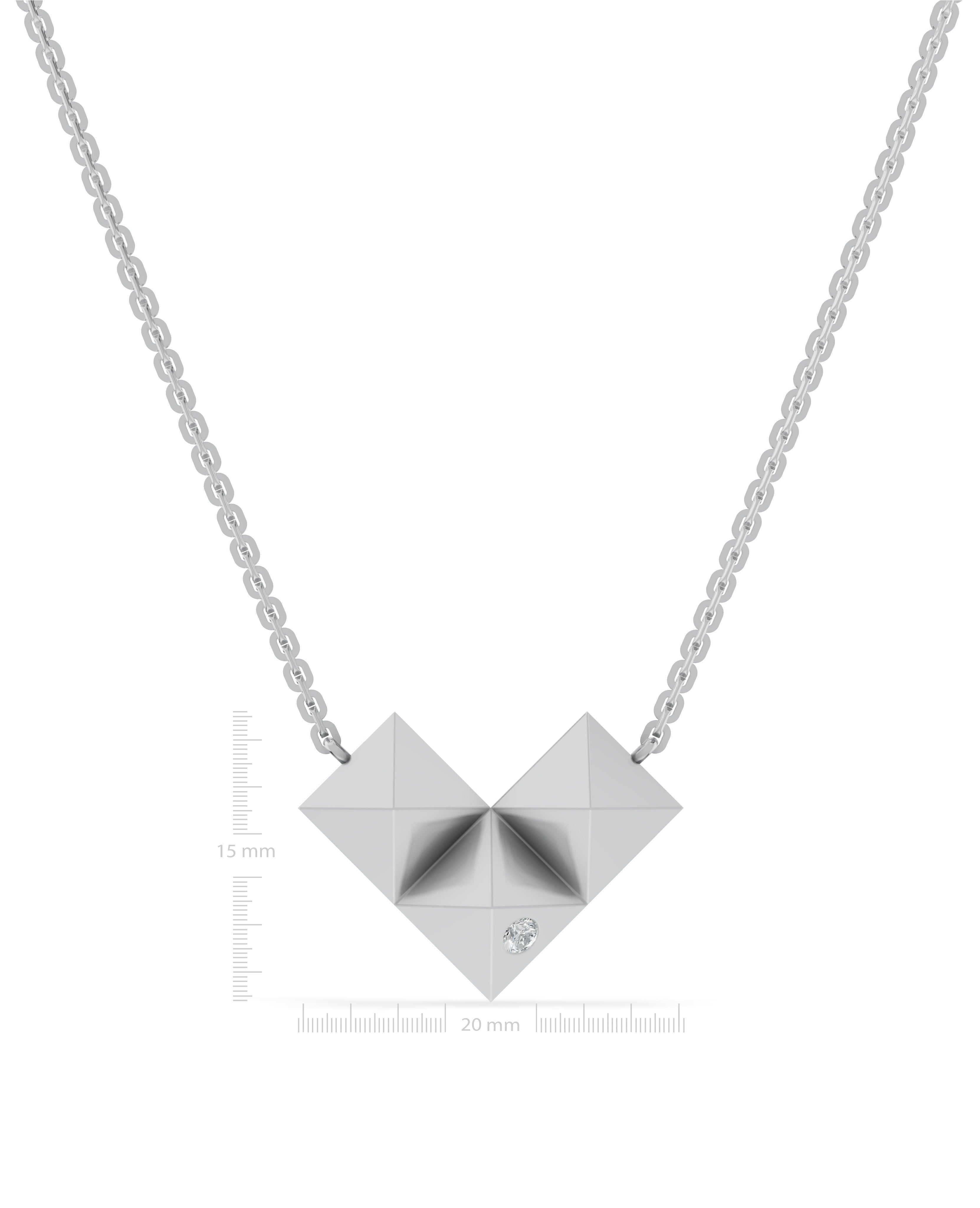 Platinized Sterling Silver