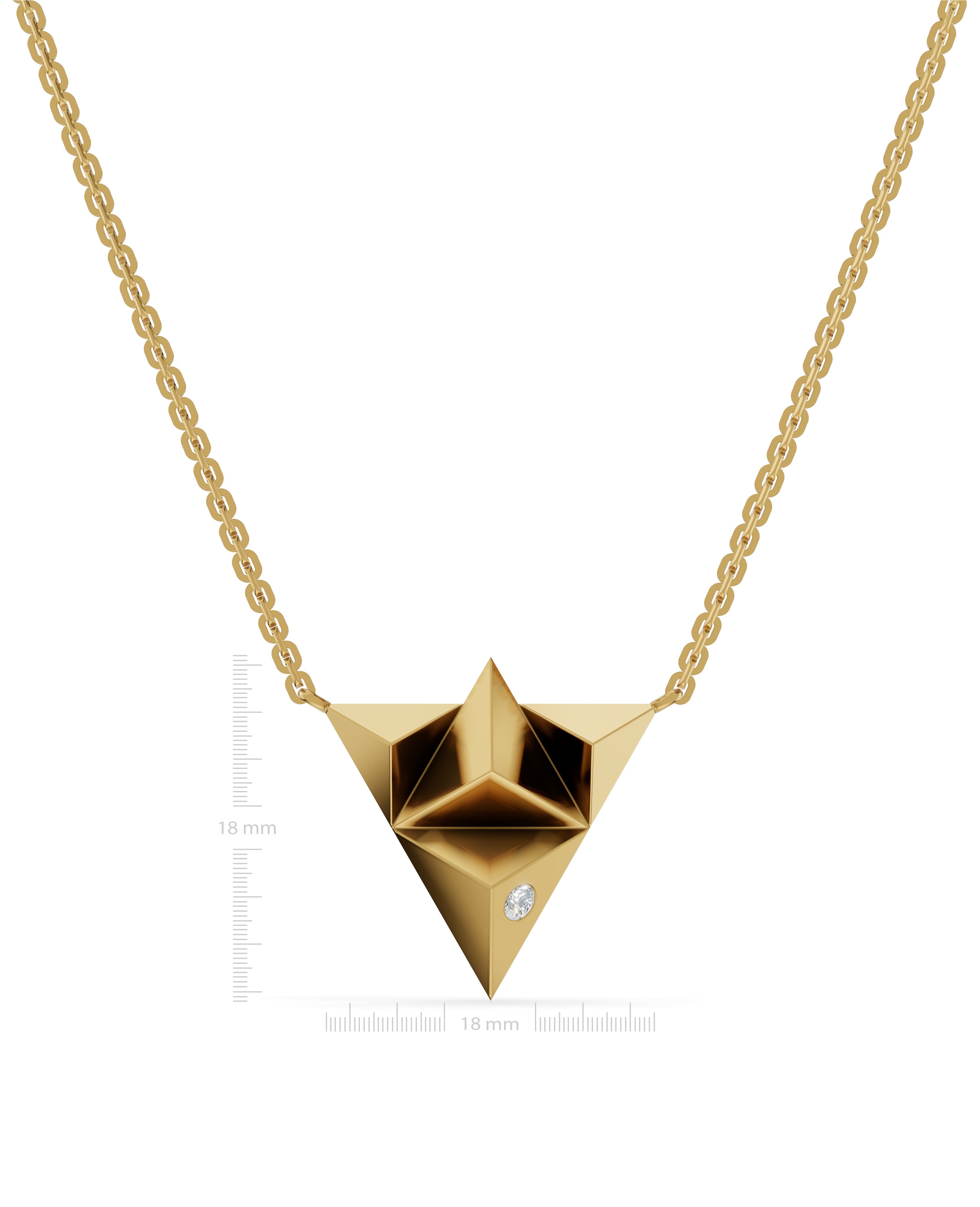18K Vermeil Plated Sterling Silver