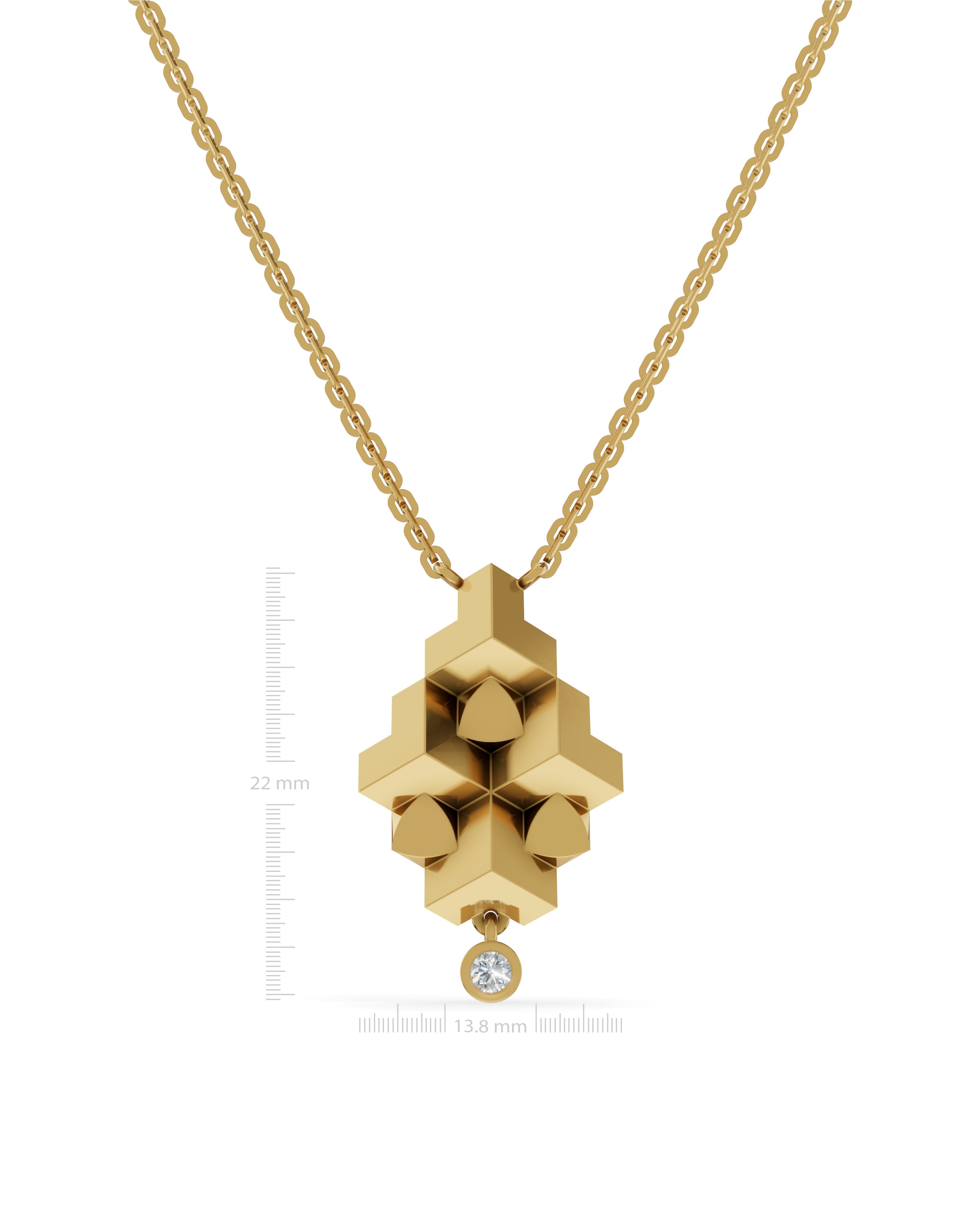 18K Vermeil Plated Sterling Silver