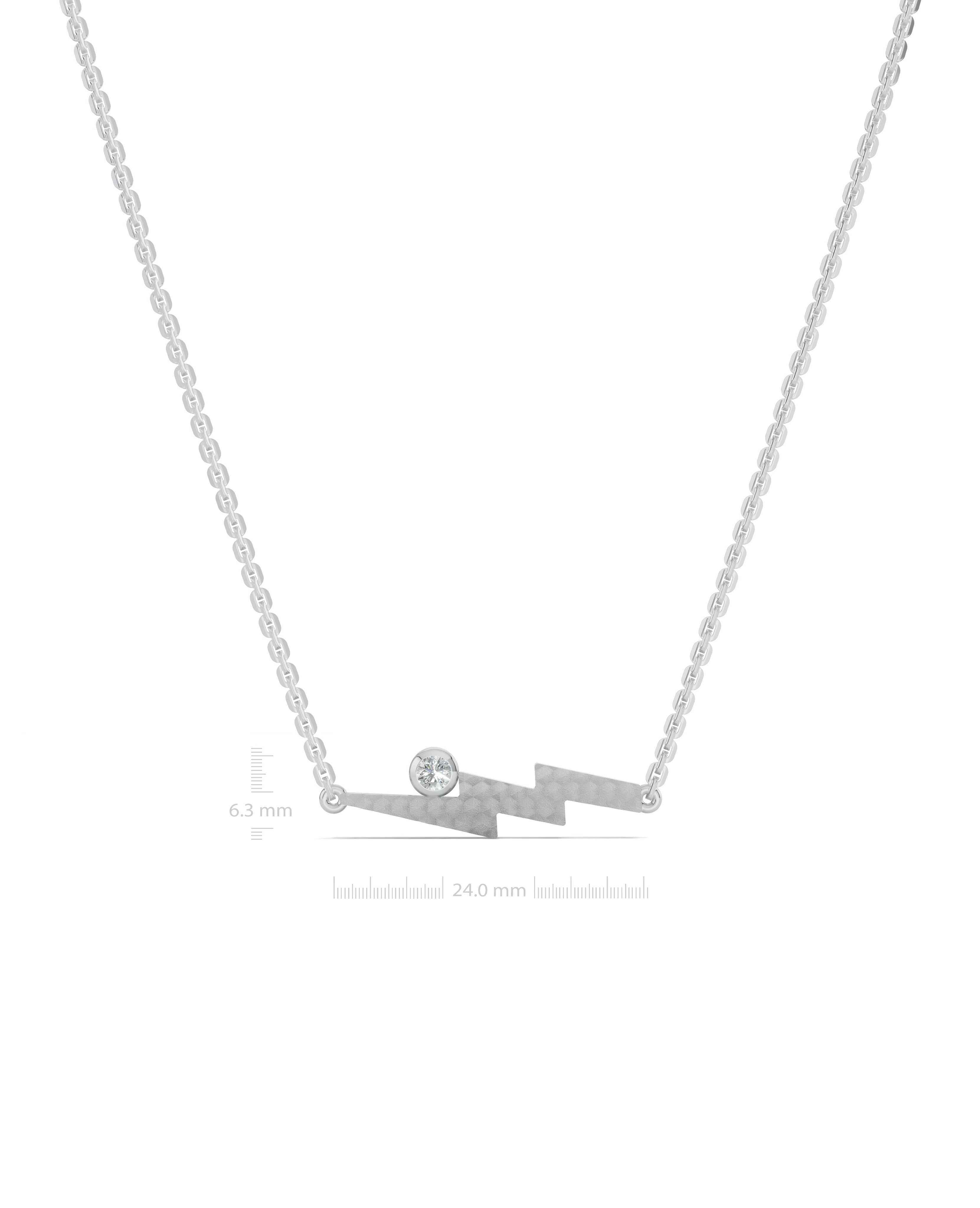 Platinized Sterling Silver