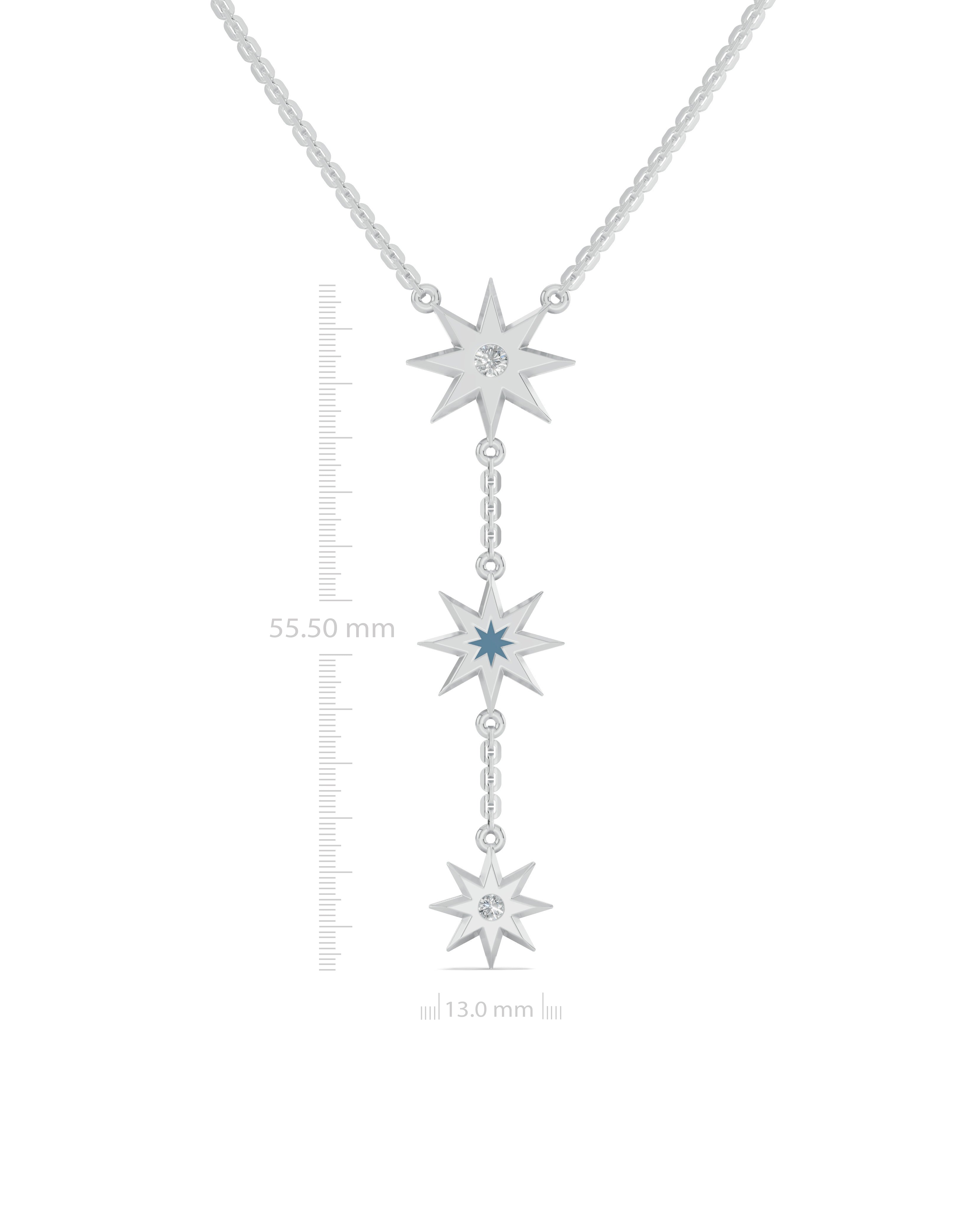 Platinized Sterling Silver