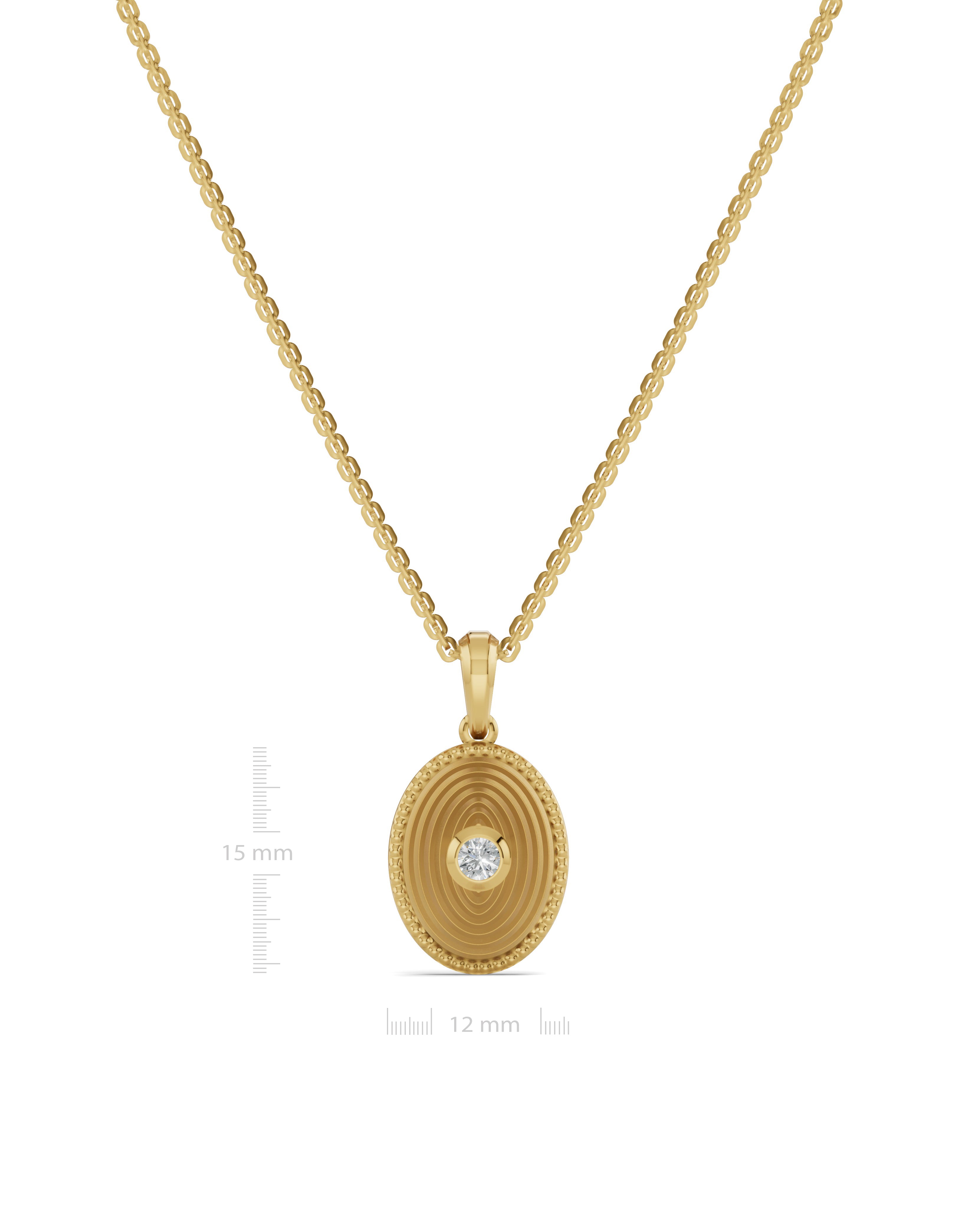 18K Vermeil Plated Sterling Silver