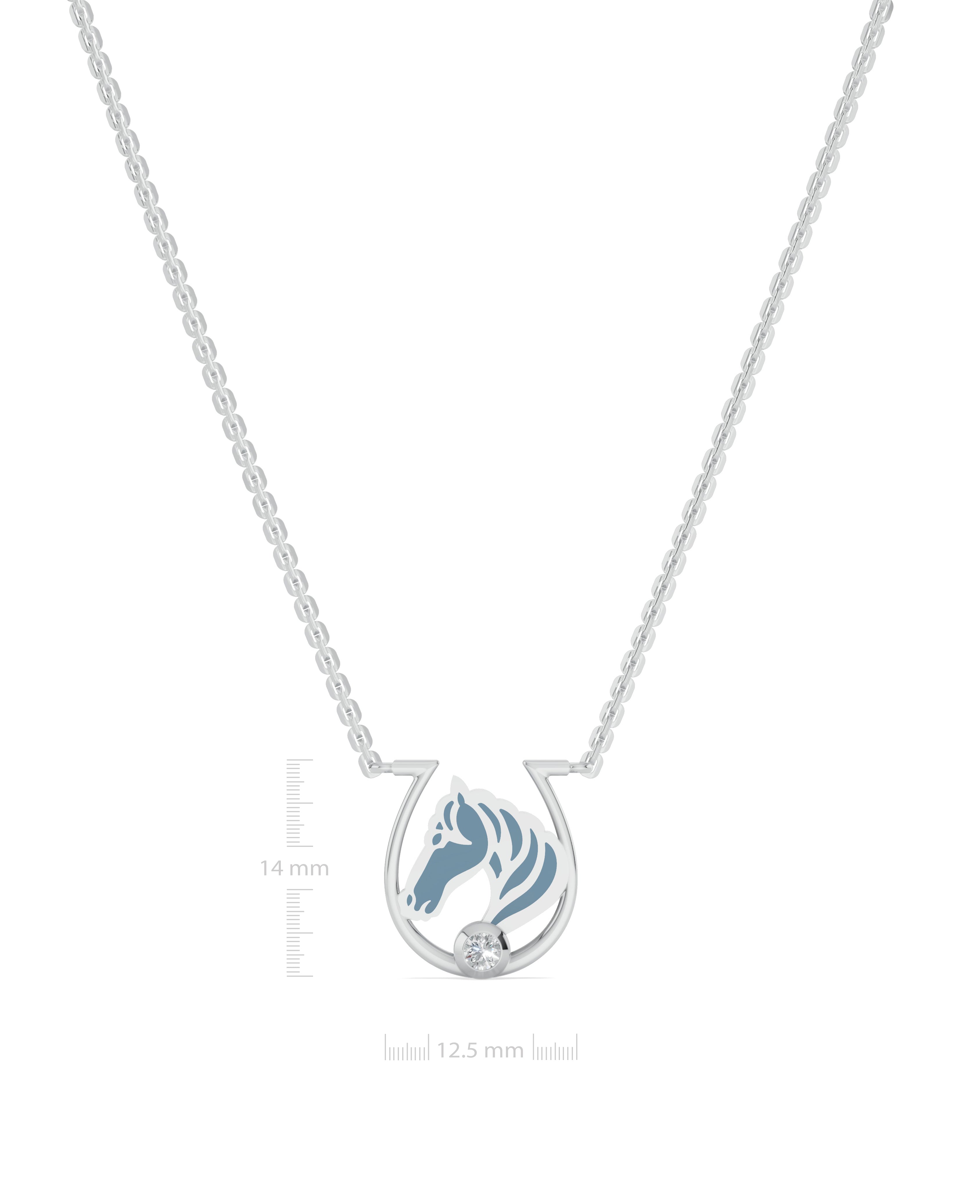 Platinized Sterling Silver